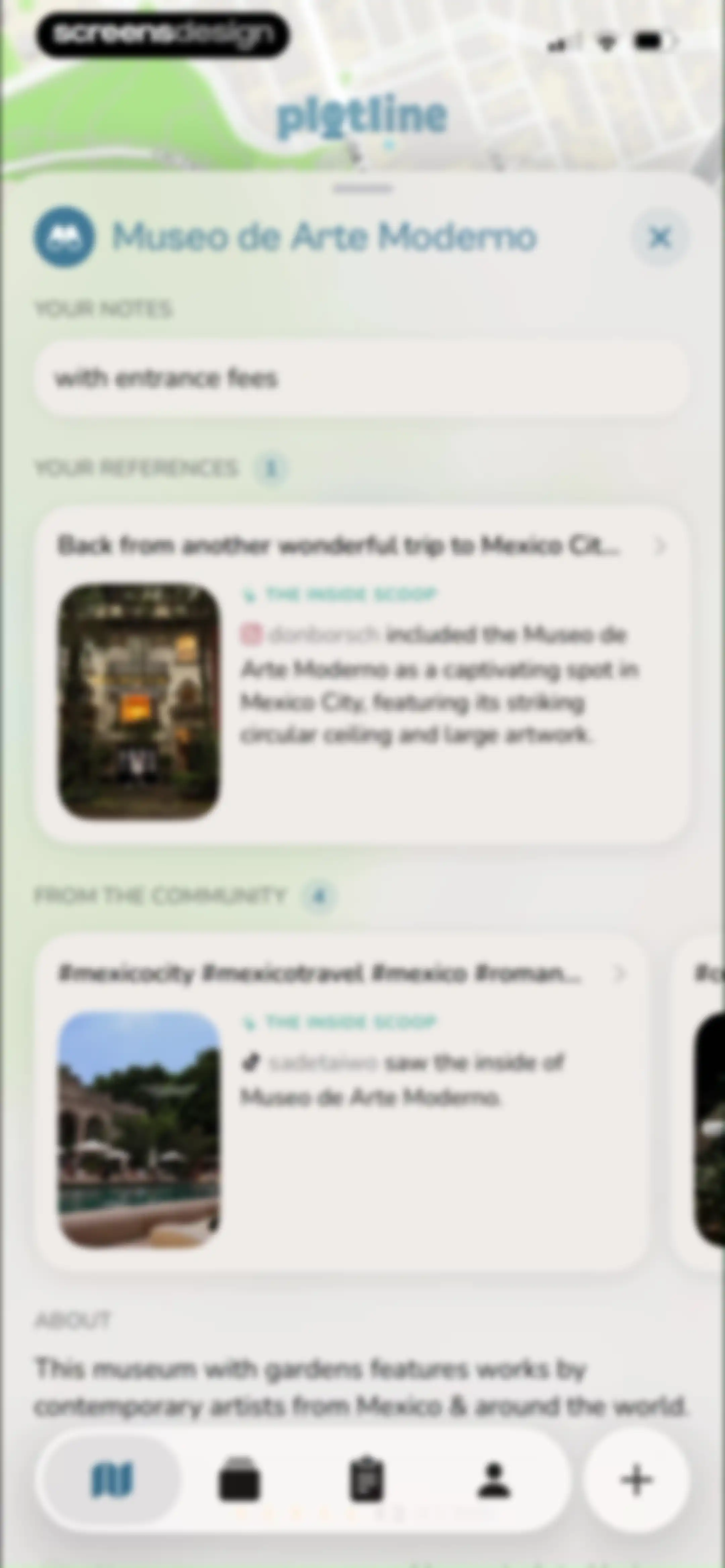 Plotline: Travel Map & Planner screen 33