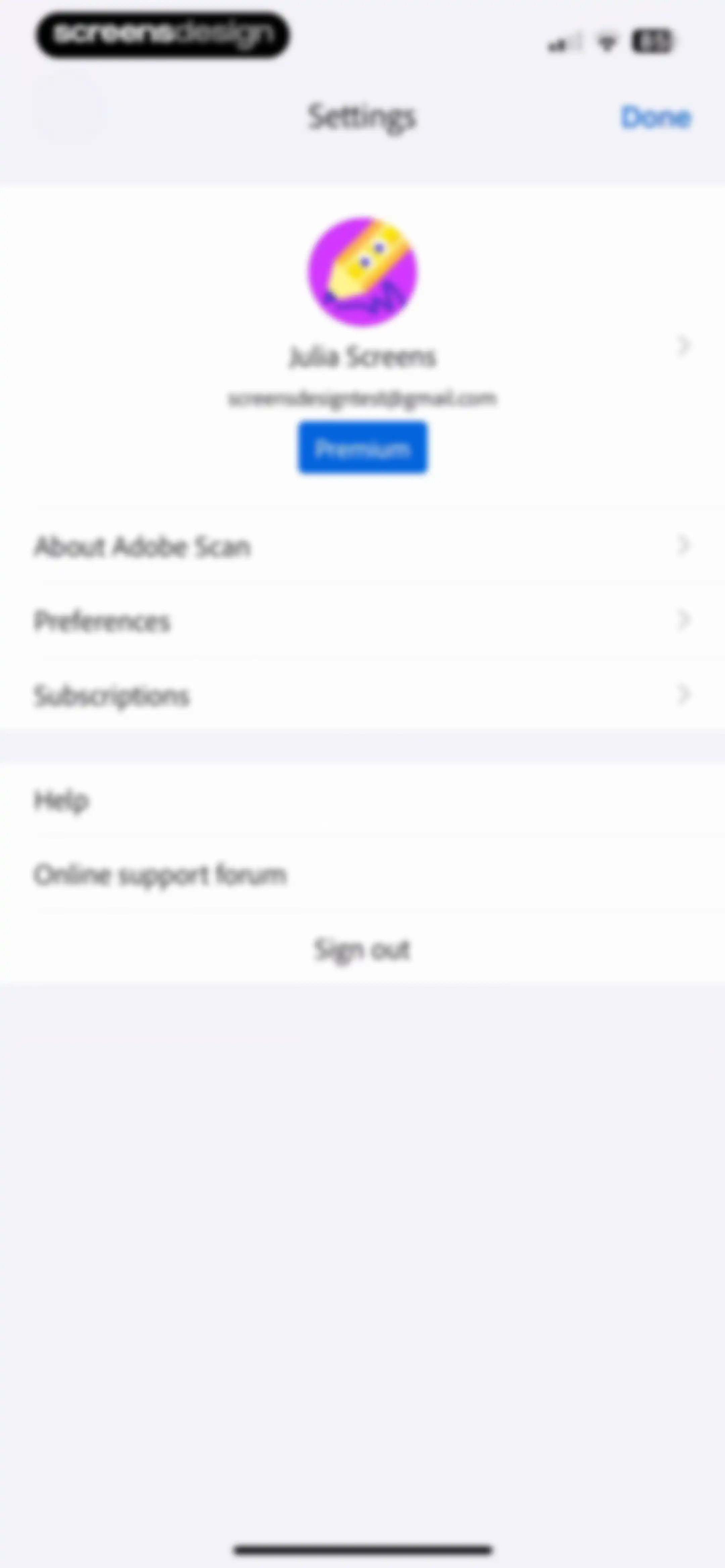 Adobe Scan: PDF & OCR Scanner screen 99