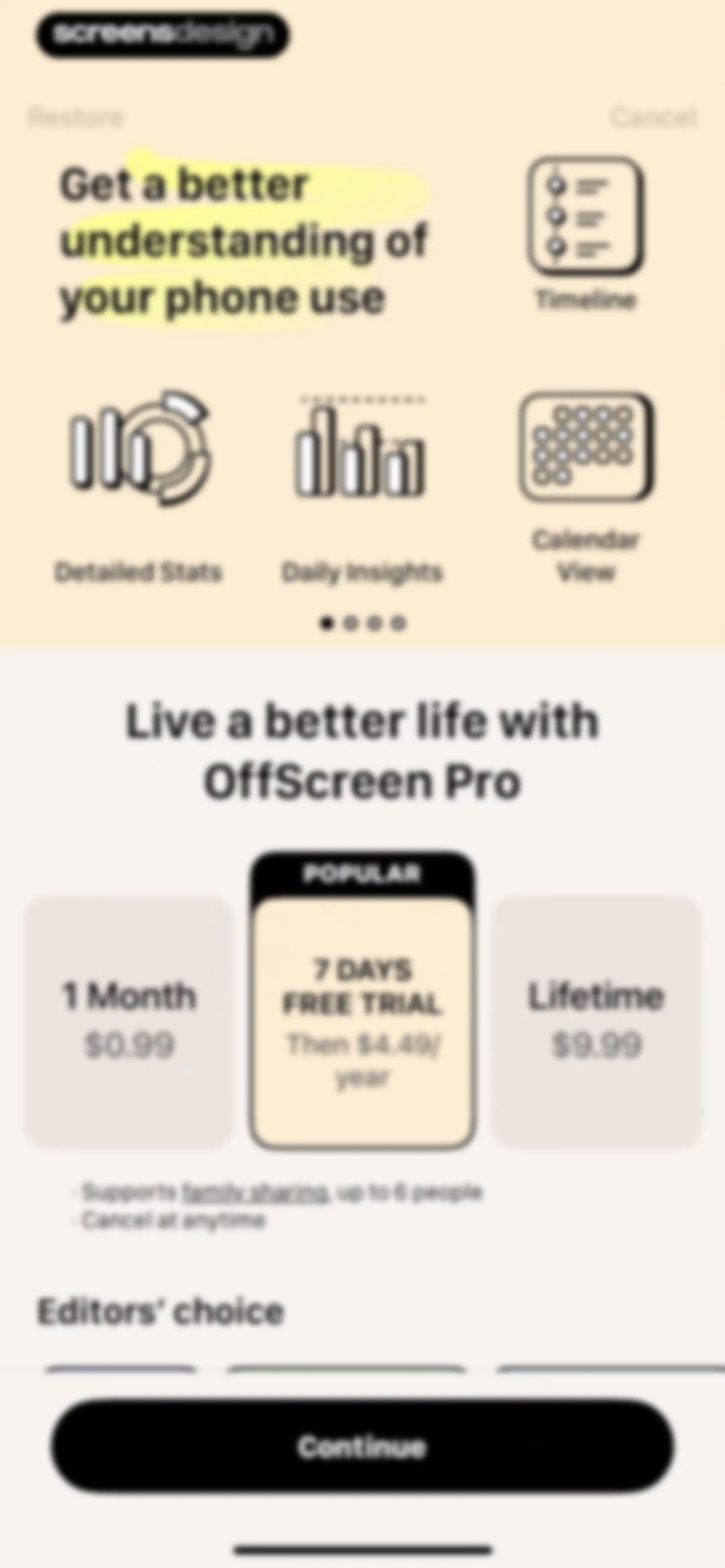 OffScreen: Screen Time Control screen 12