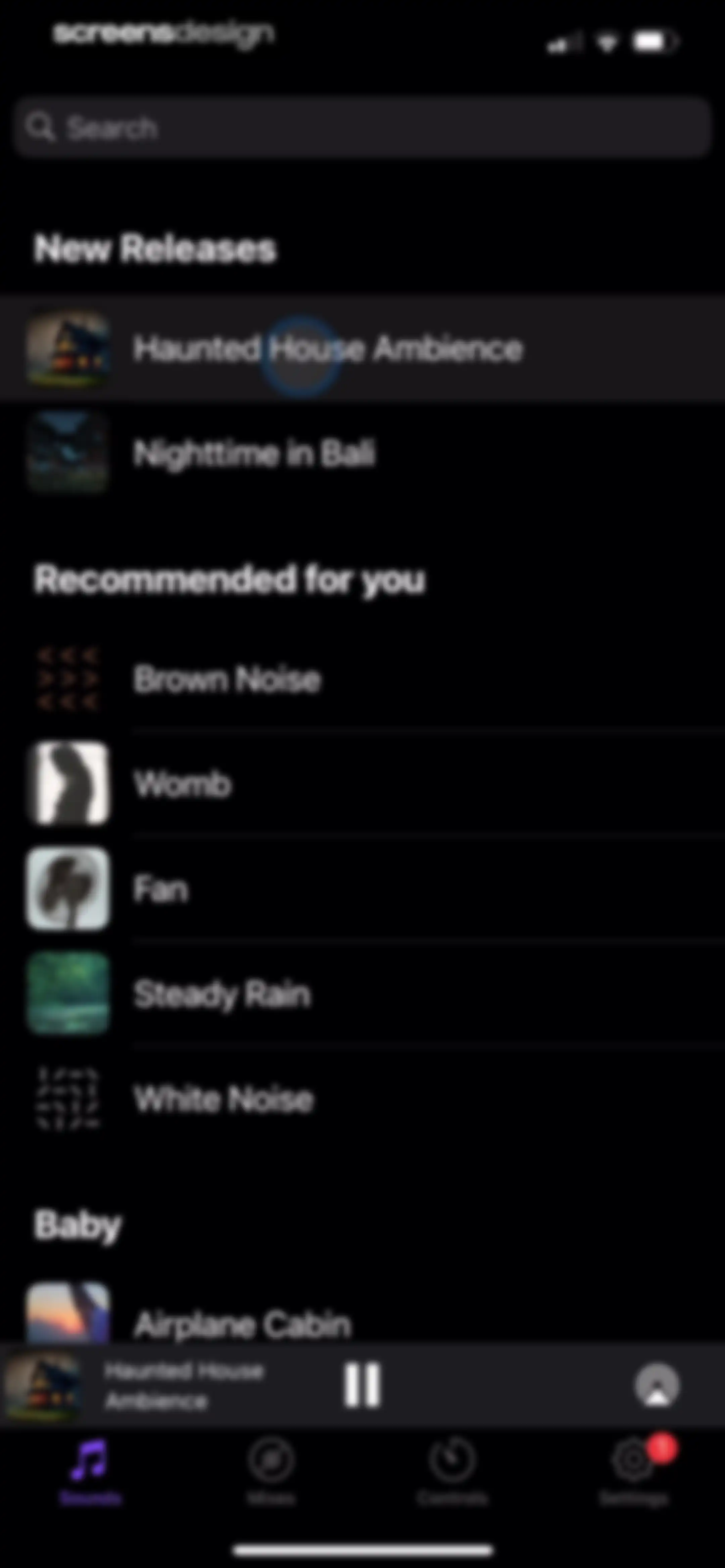 White Noise Deep Sleep Sounds screen 21