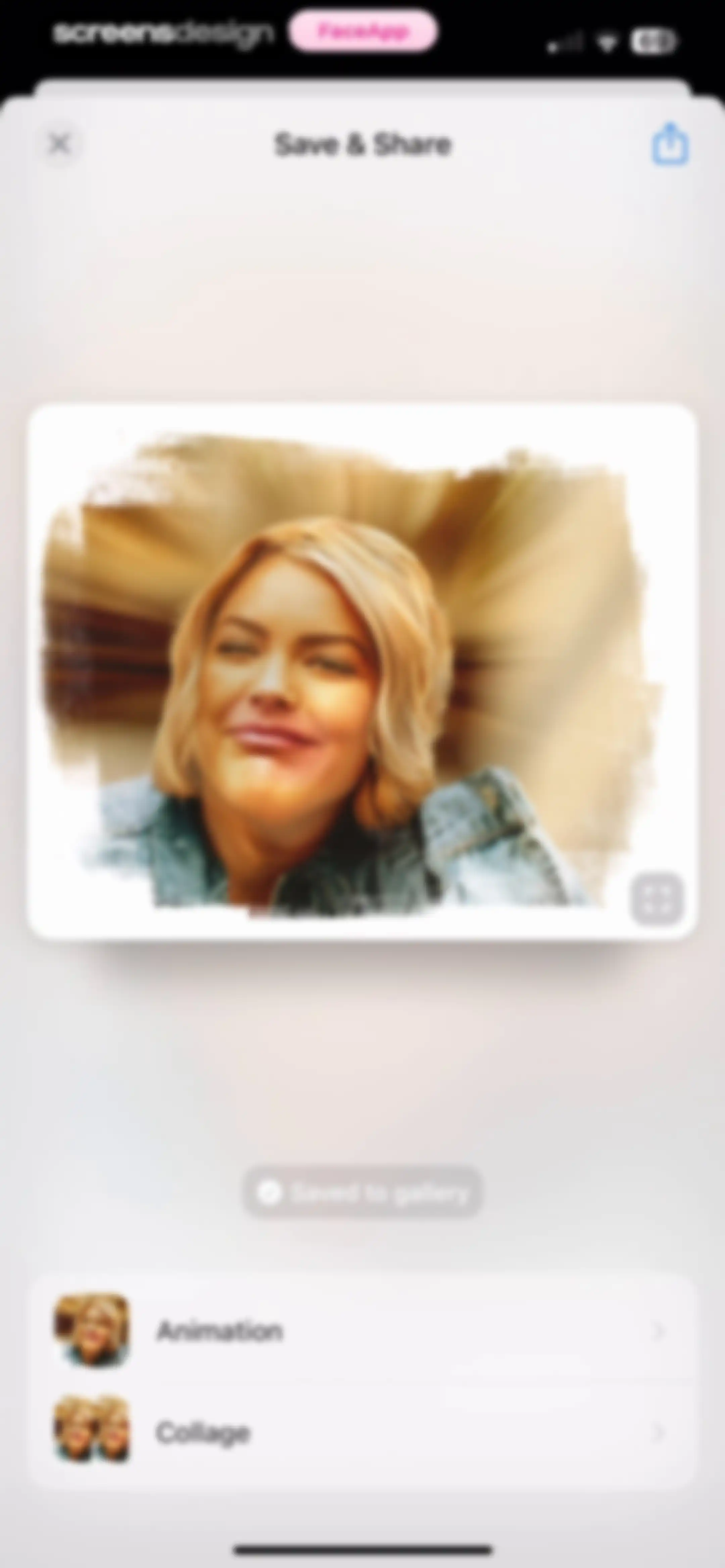 FaceApp: Perfect Face Editor screen 73