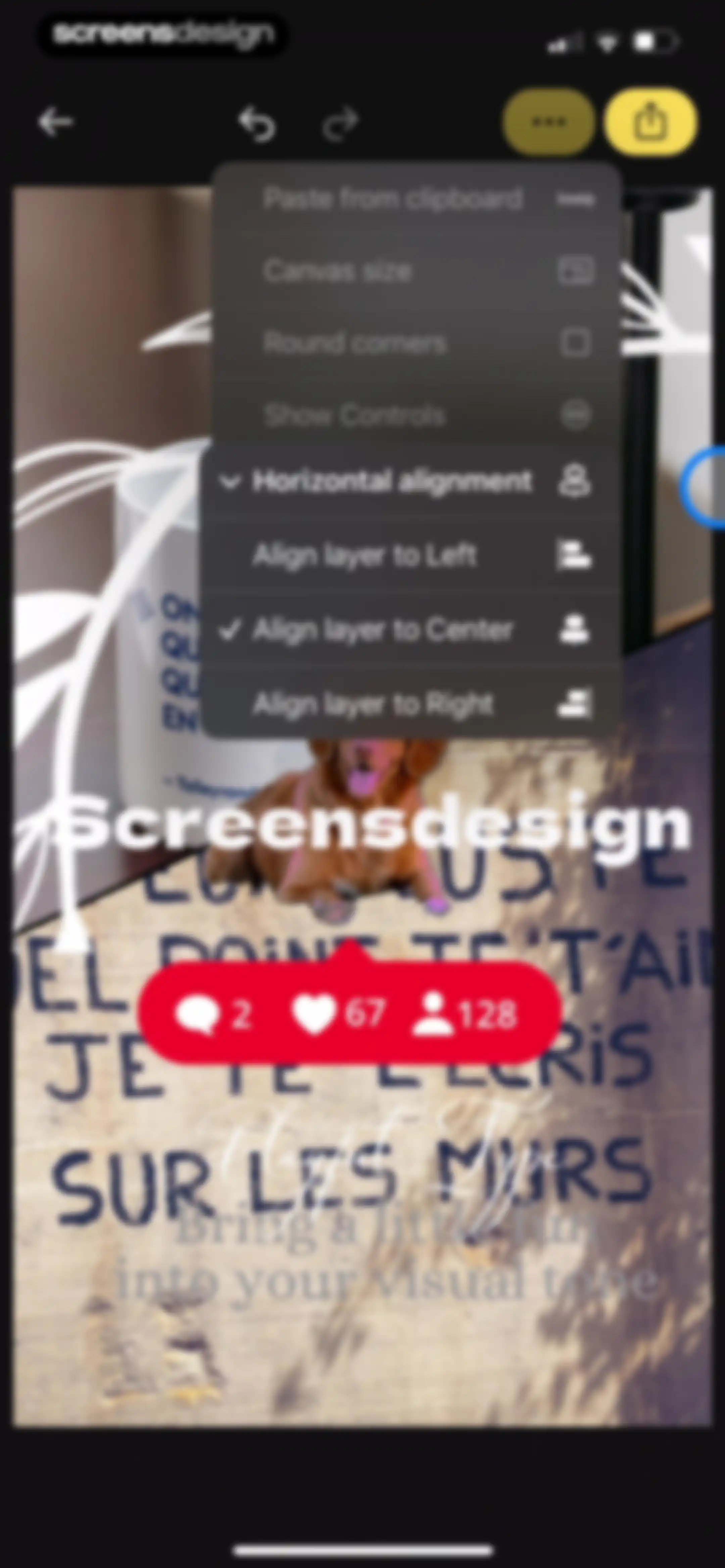 Leto: Font for Instagram Story screen 99