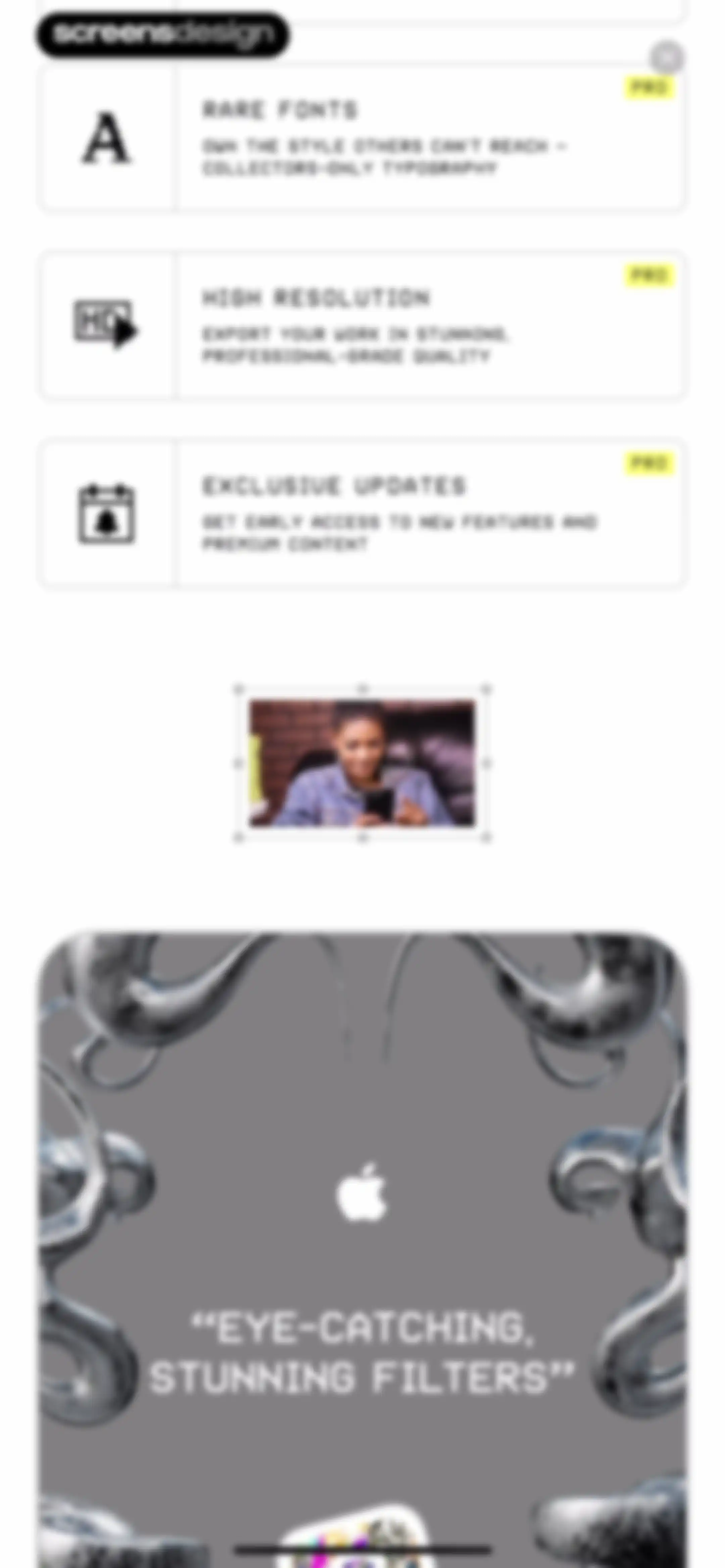 Glitché: Photo & Video Editor screen 4