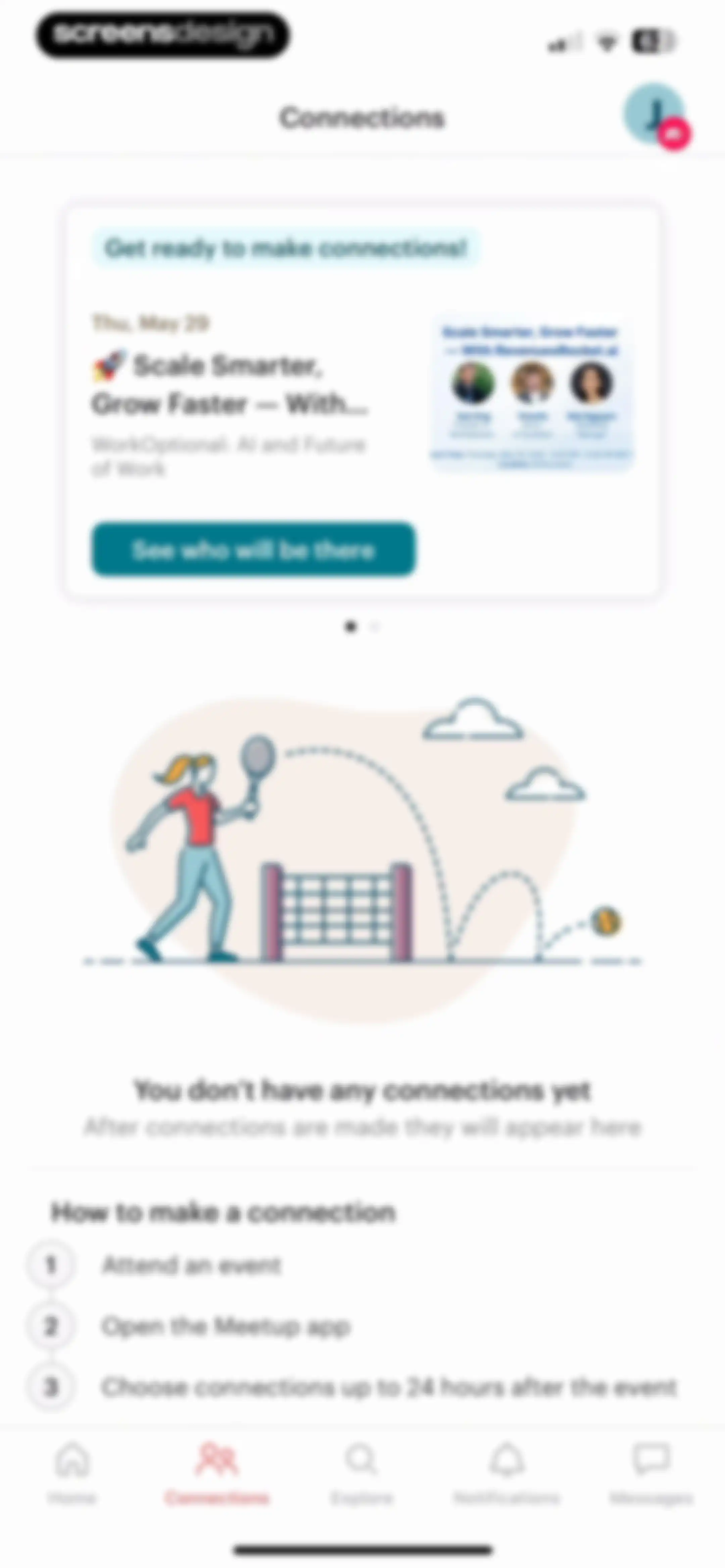 Meetup: Social Events & Groups screen 90