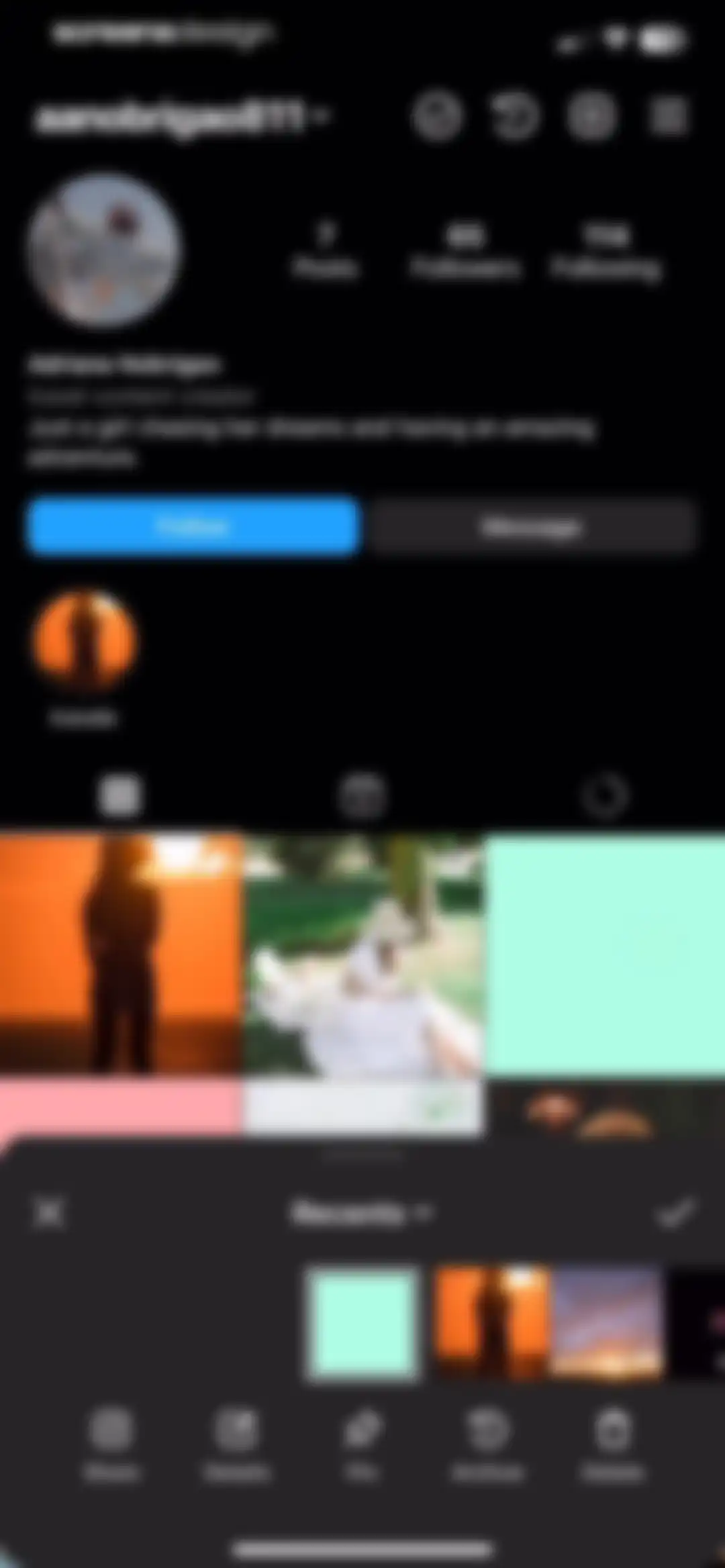 My Feed・Grid Preview & Planner screen 45