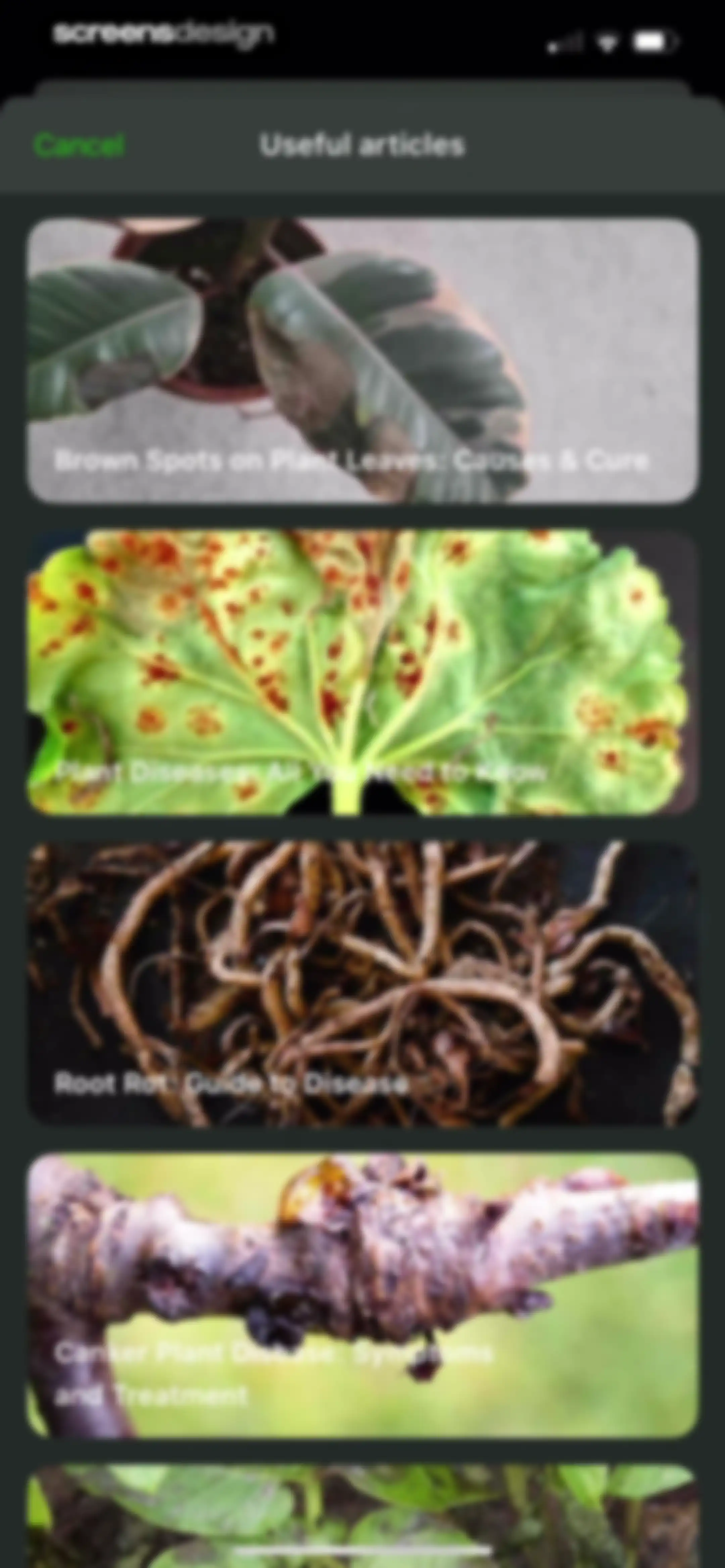 Plant Identifier & Care App screen 129