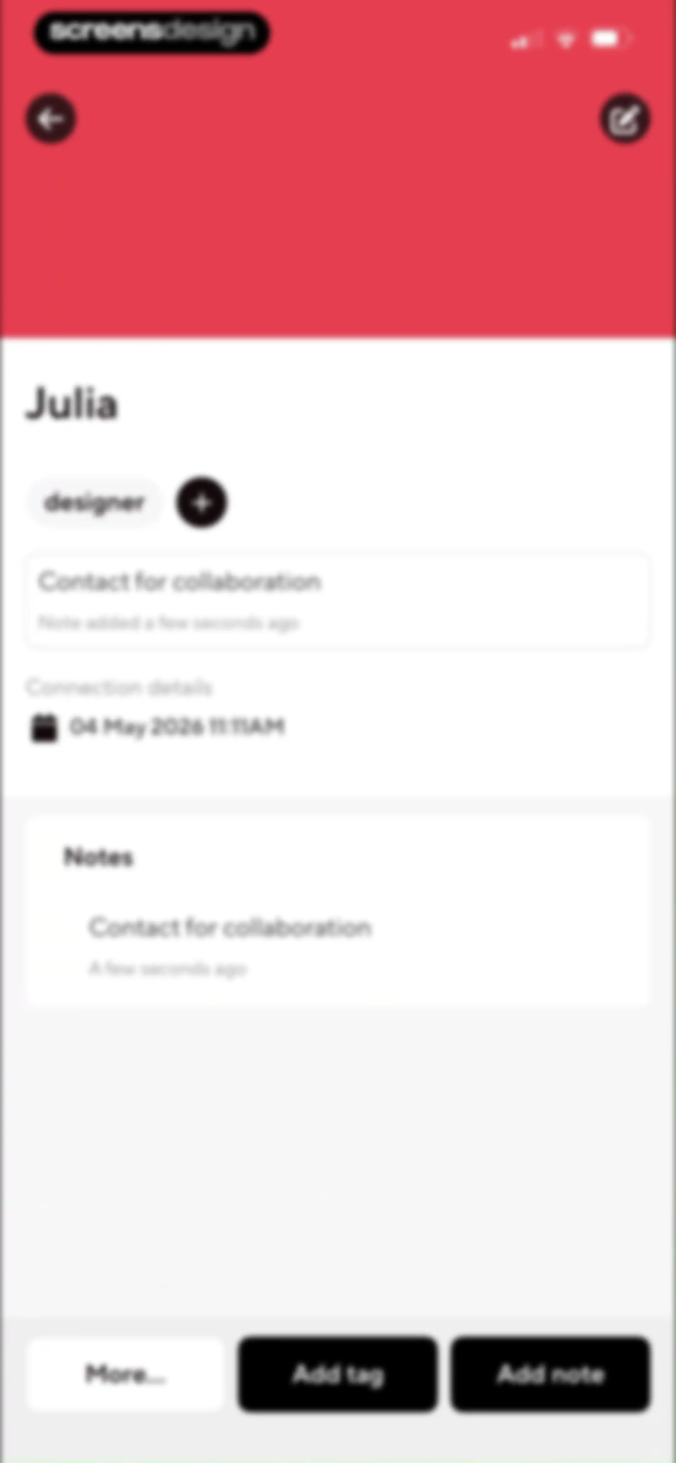 Blinq: Digital Business Card screen 80