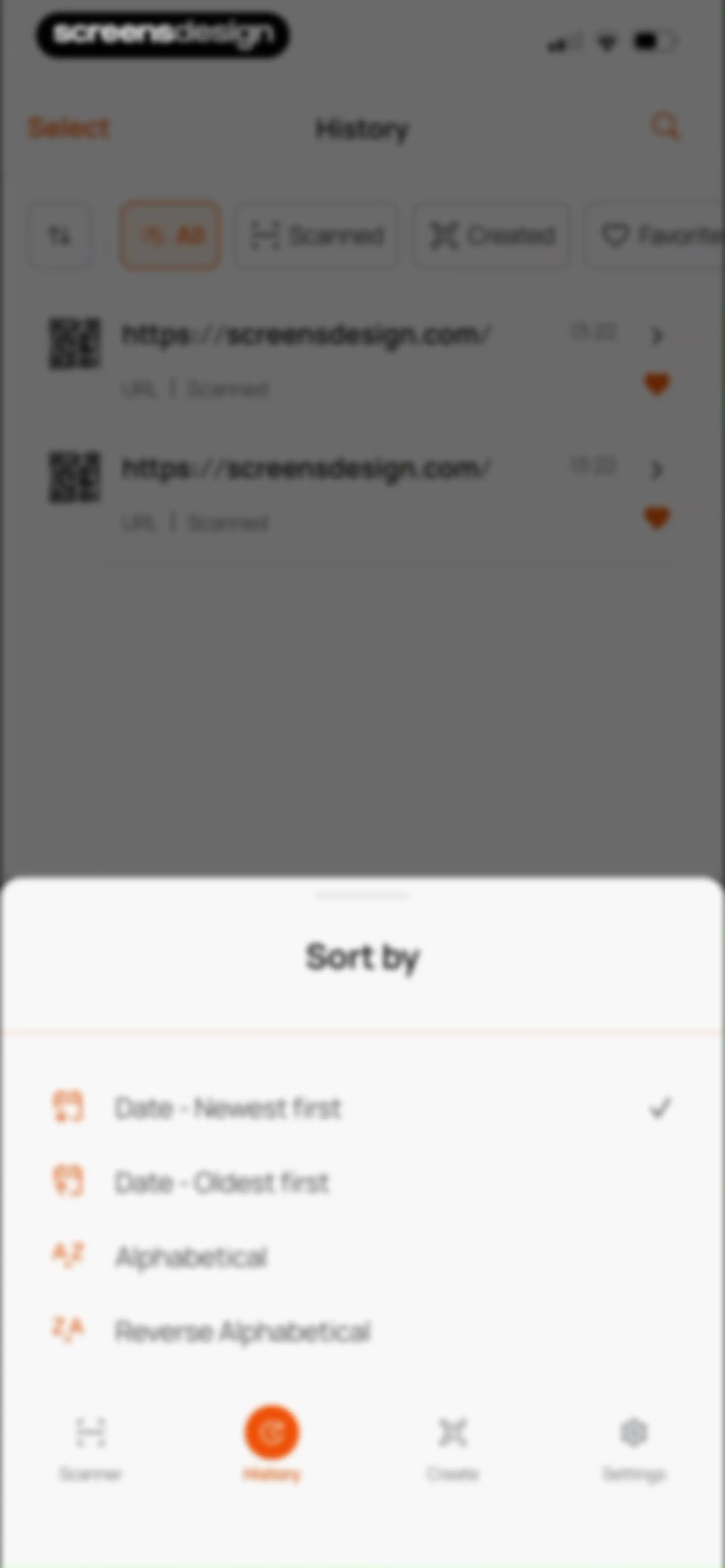 QR Code Reader＊Barcode Scanner screen 25