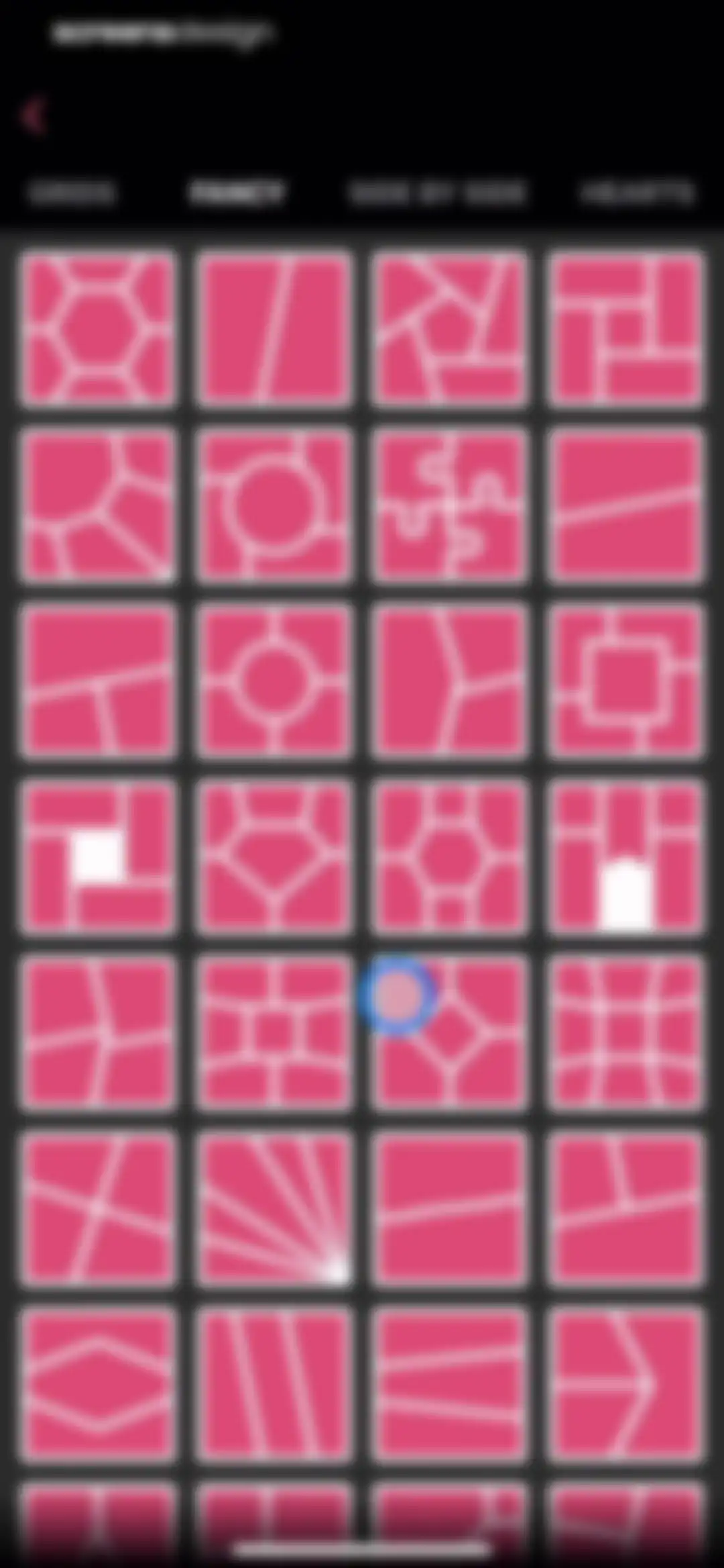 Layout Photo Collage - Mixgram screen 23