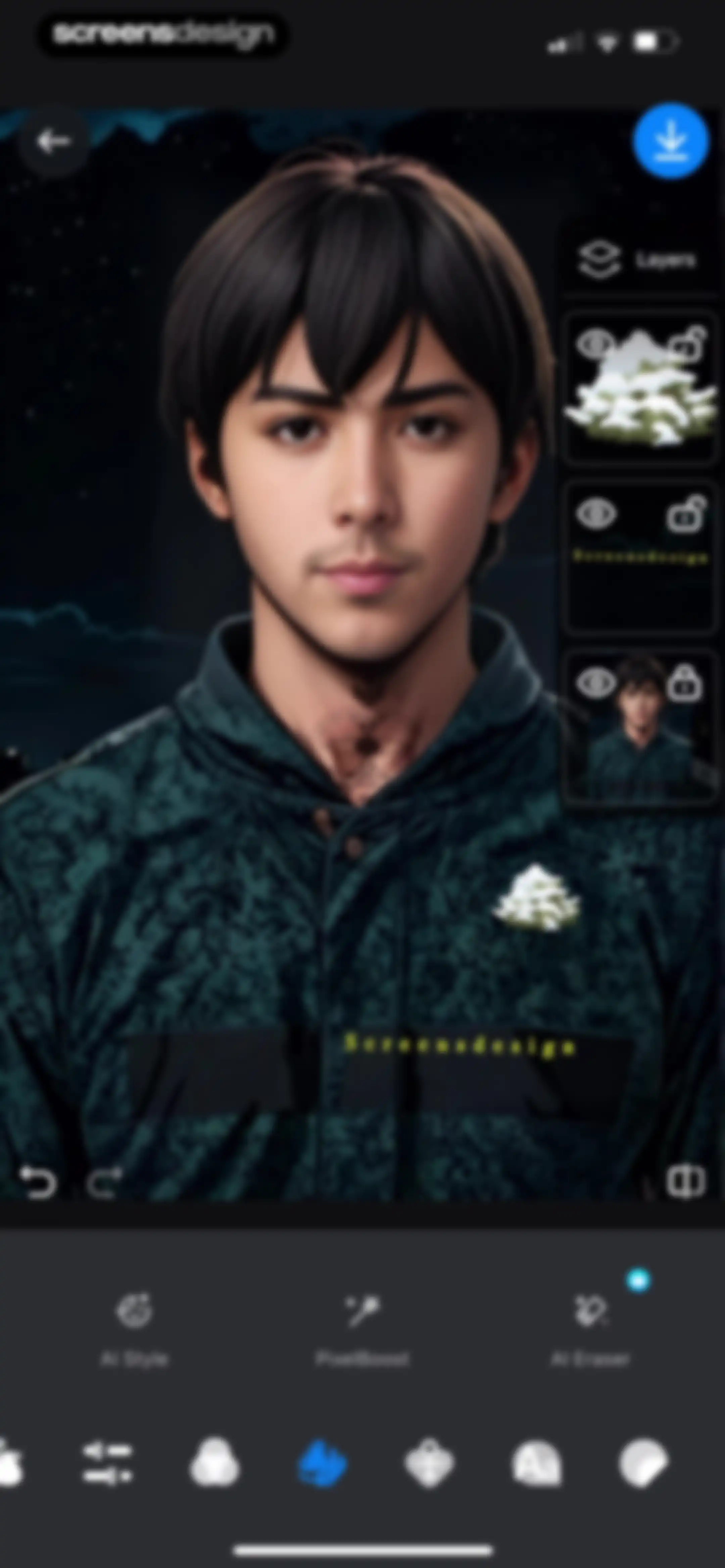 Manly - AI Photo Editor screen 94