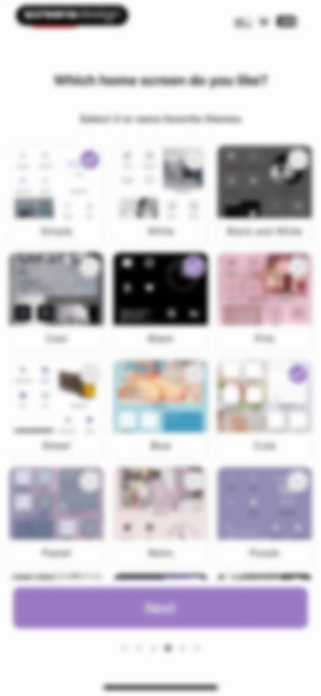 WidgetClub:Widget, Theme, Icon screen 5