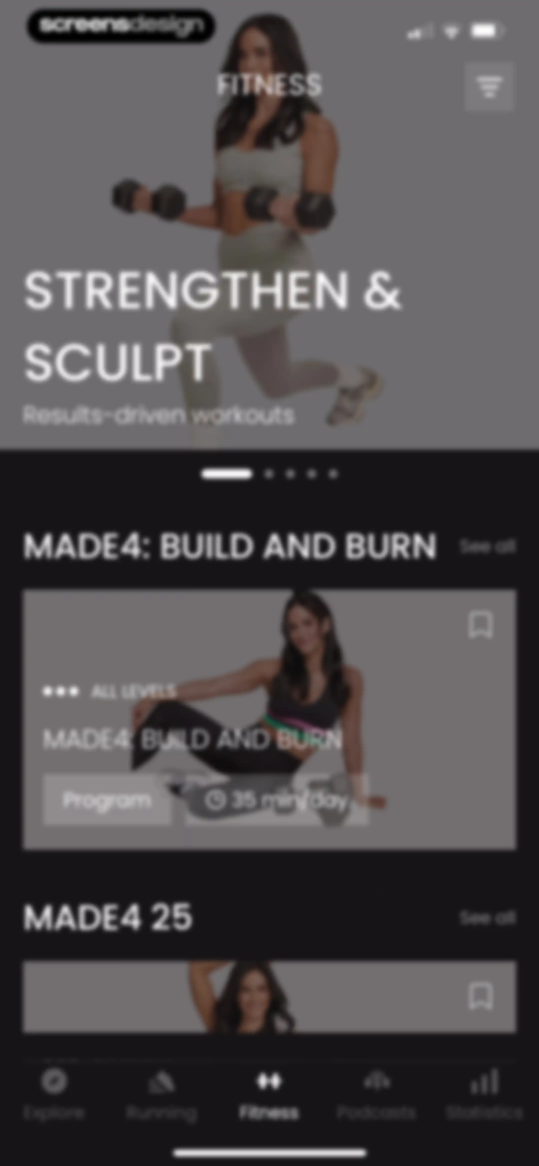 Made4 - Fitness & Running screen 68