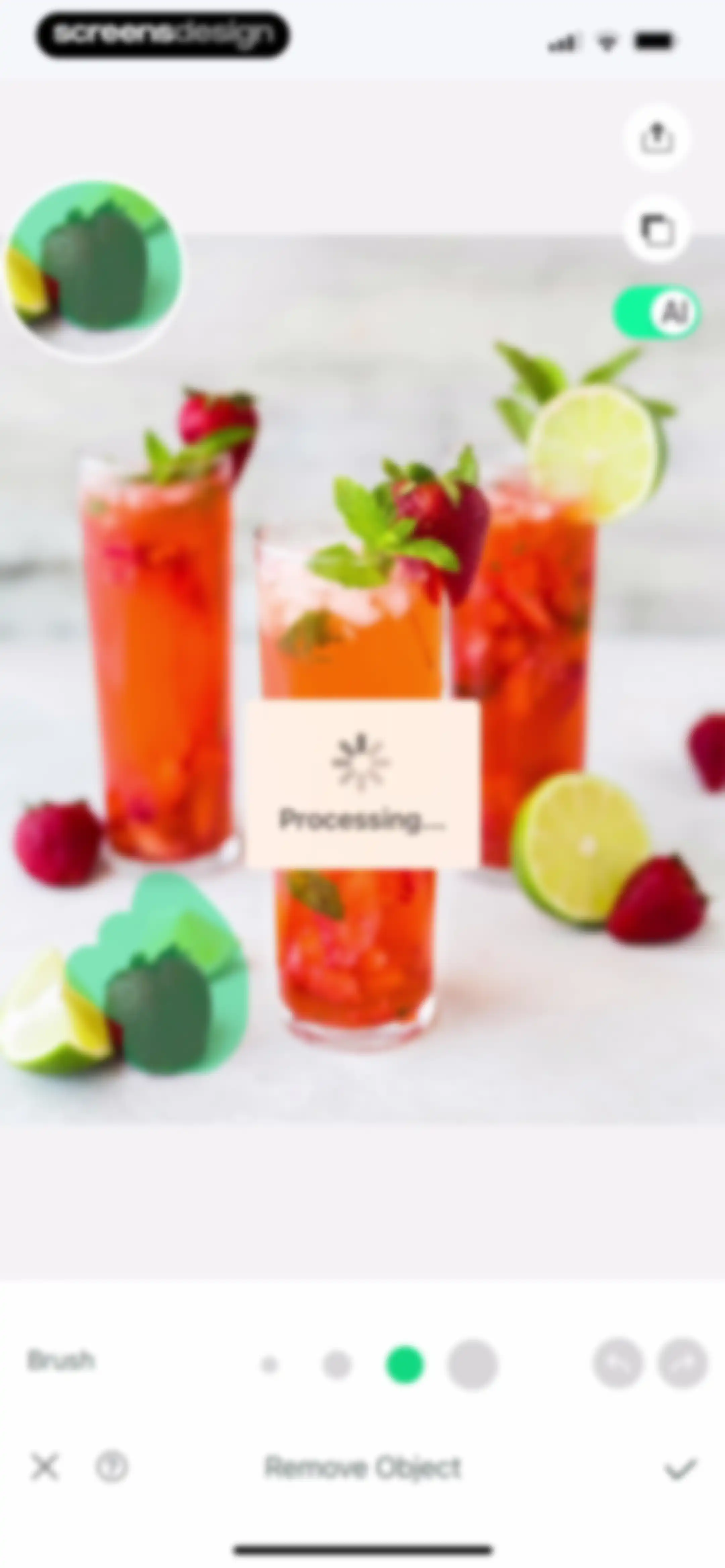 Object Removal AI Retouch screen 38