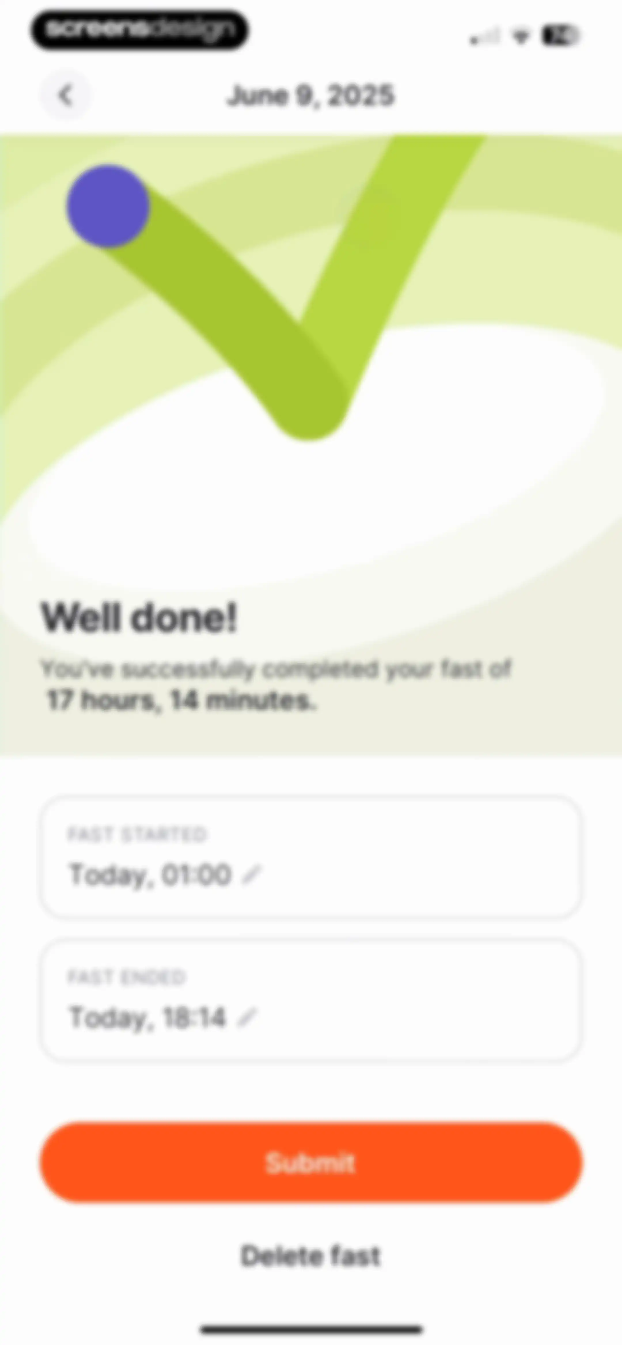 Fitself: Fitness and Fasting screen 69