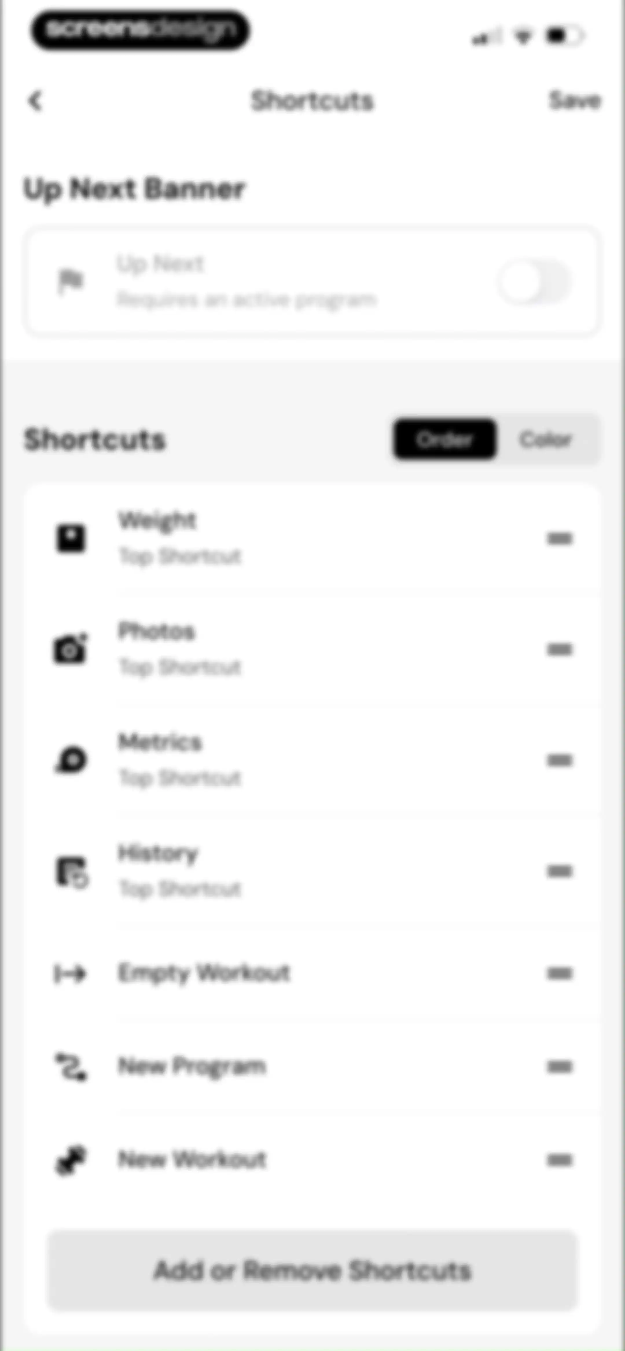 MacroFactor Workouts - Tracker screen 155
