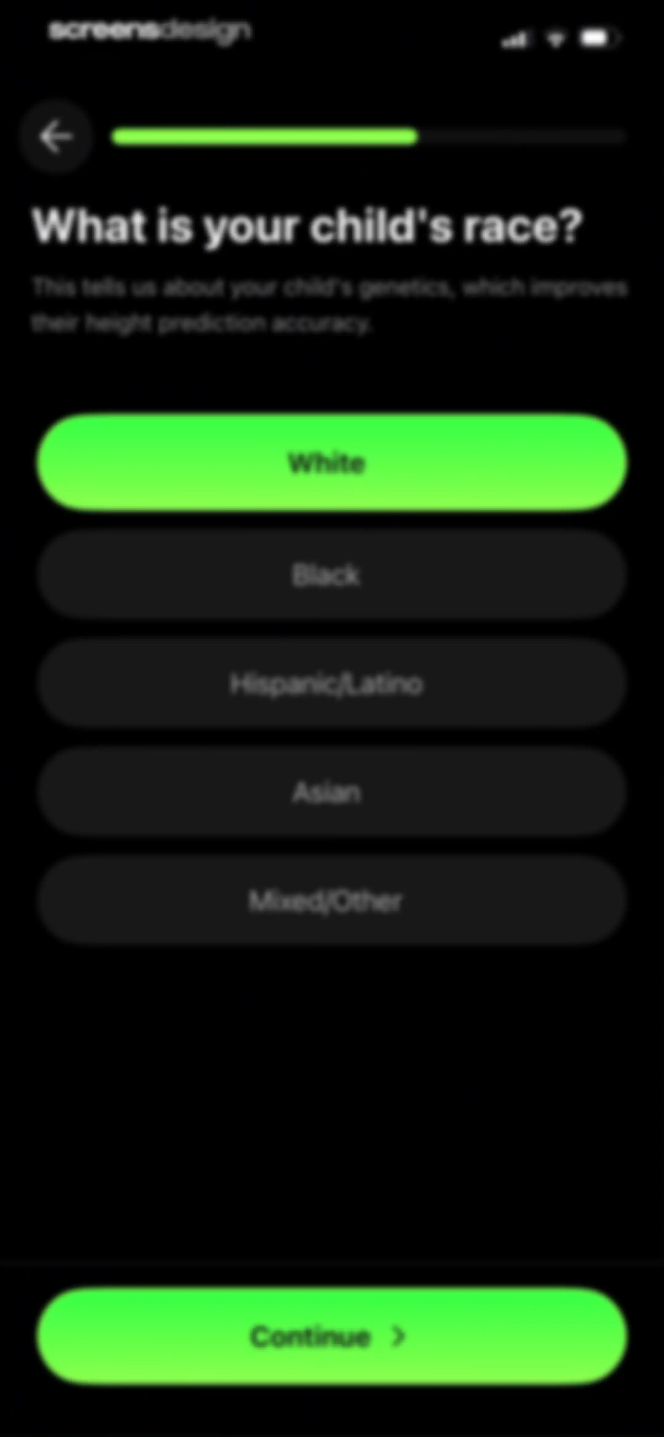 GoTall - Height Predictor screen 26