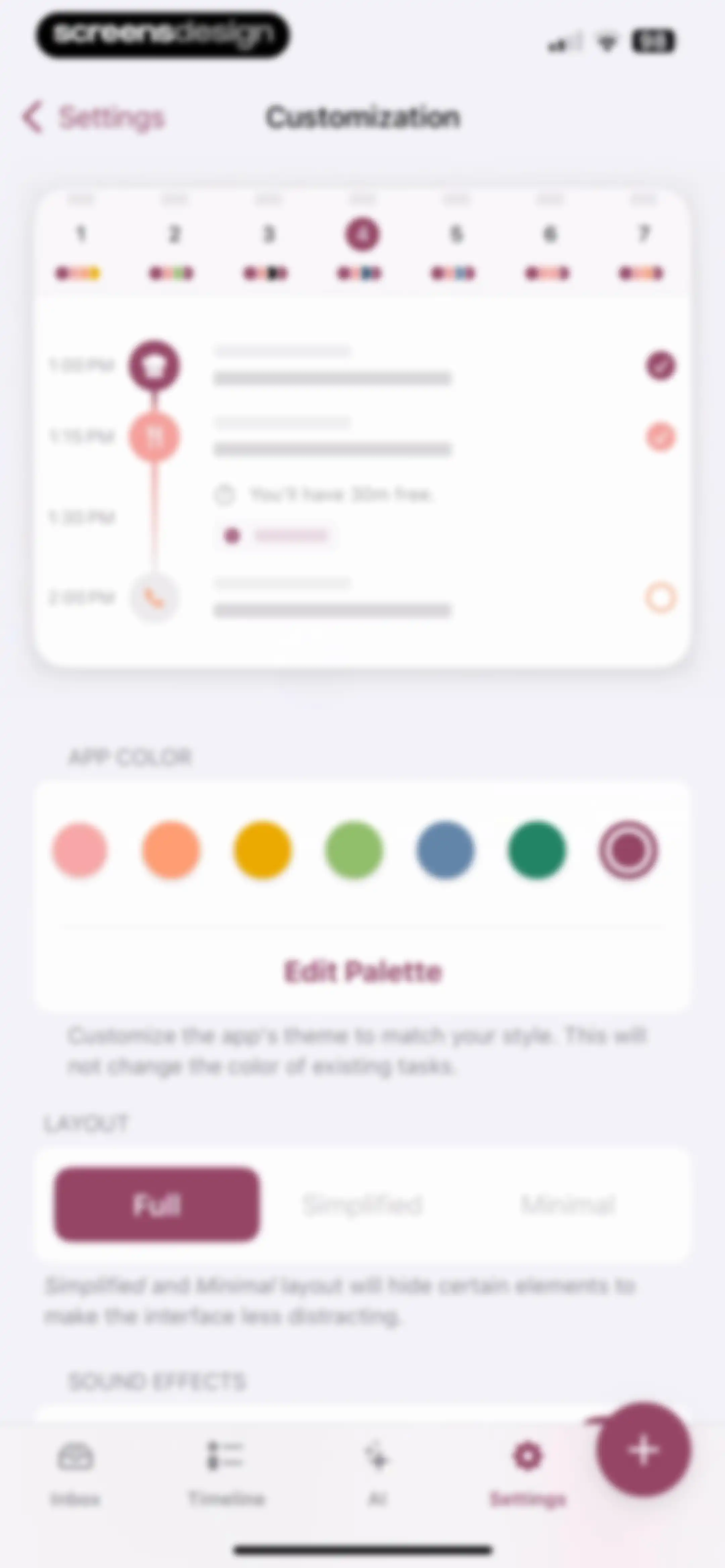 Structured: Daily Planner Todo screen 78