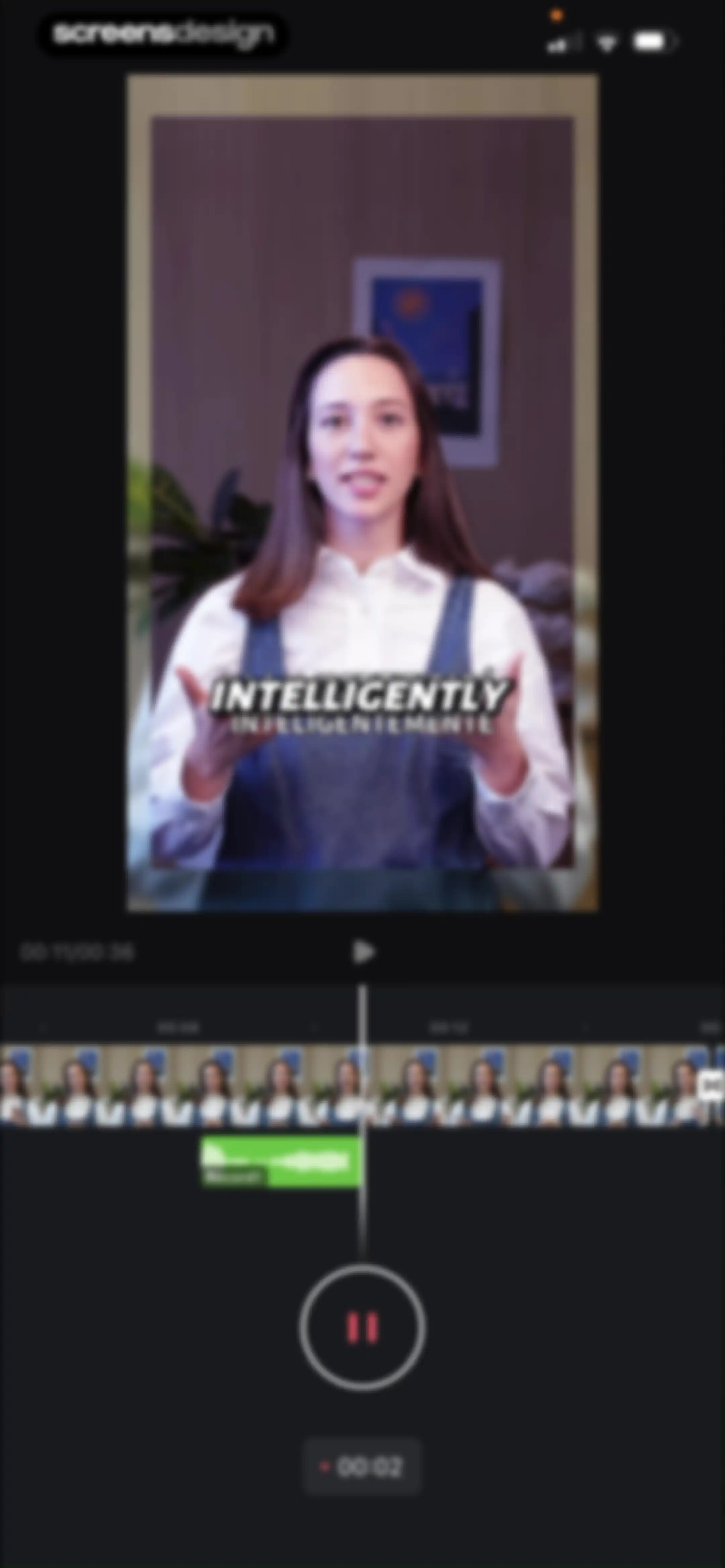 Vmake Labs: create viral video screen 69