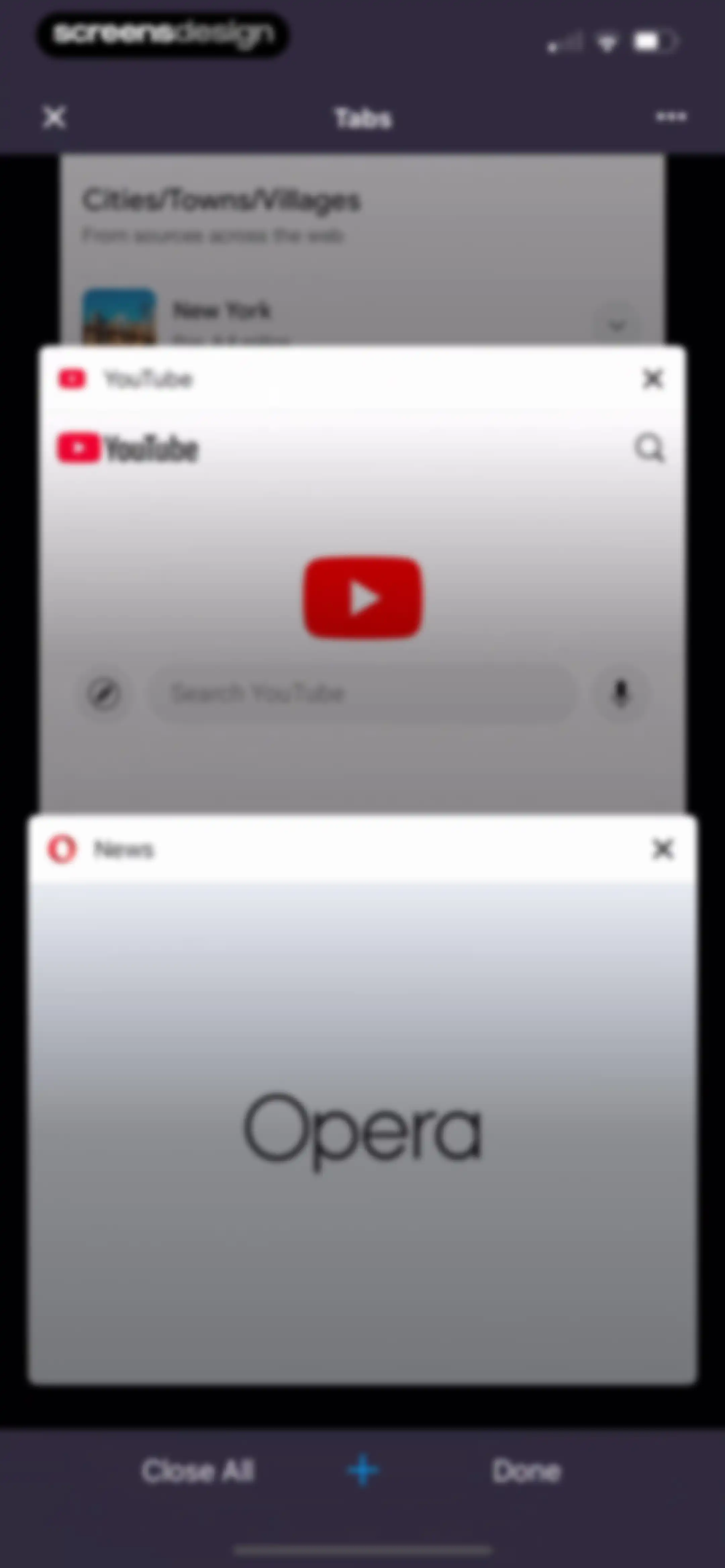 Opera: AI browser with VPN screen 92