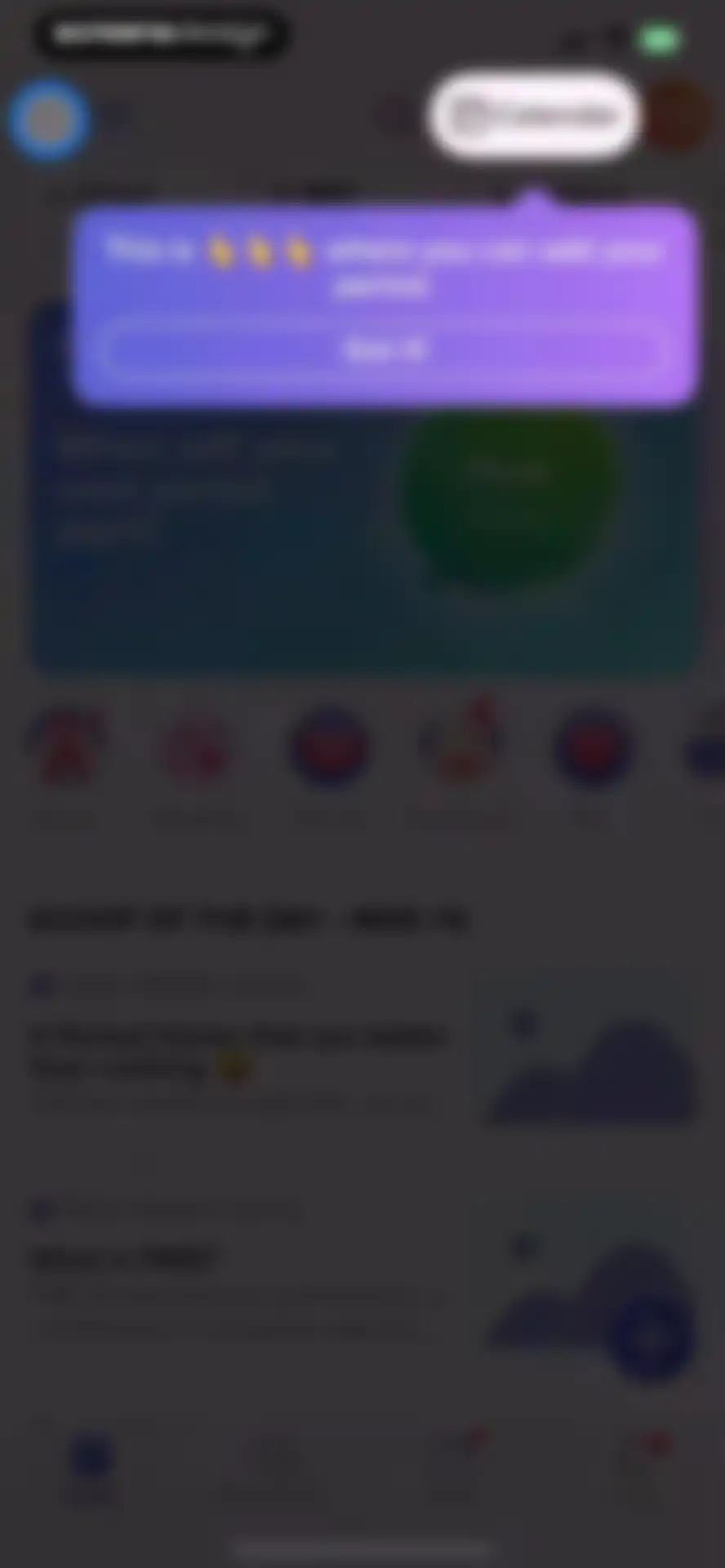 Glow Ovulation & Period App screen 23