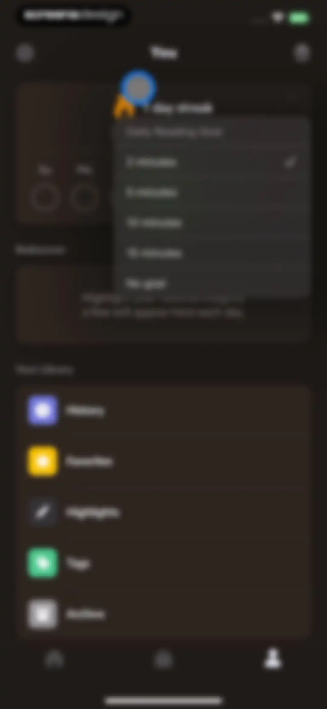 Matter: Reading App screen 69