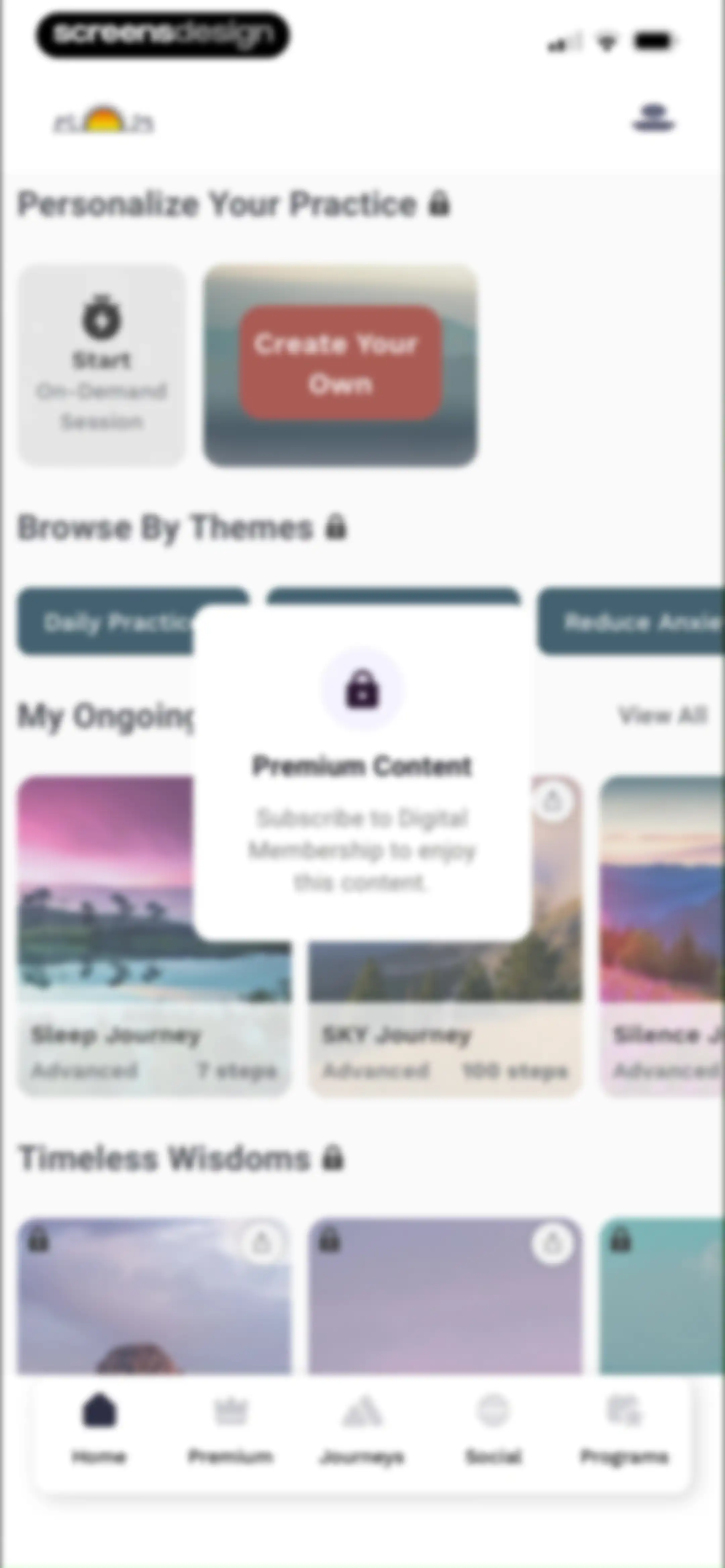 Art of Living Official App screen 32