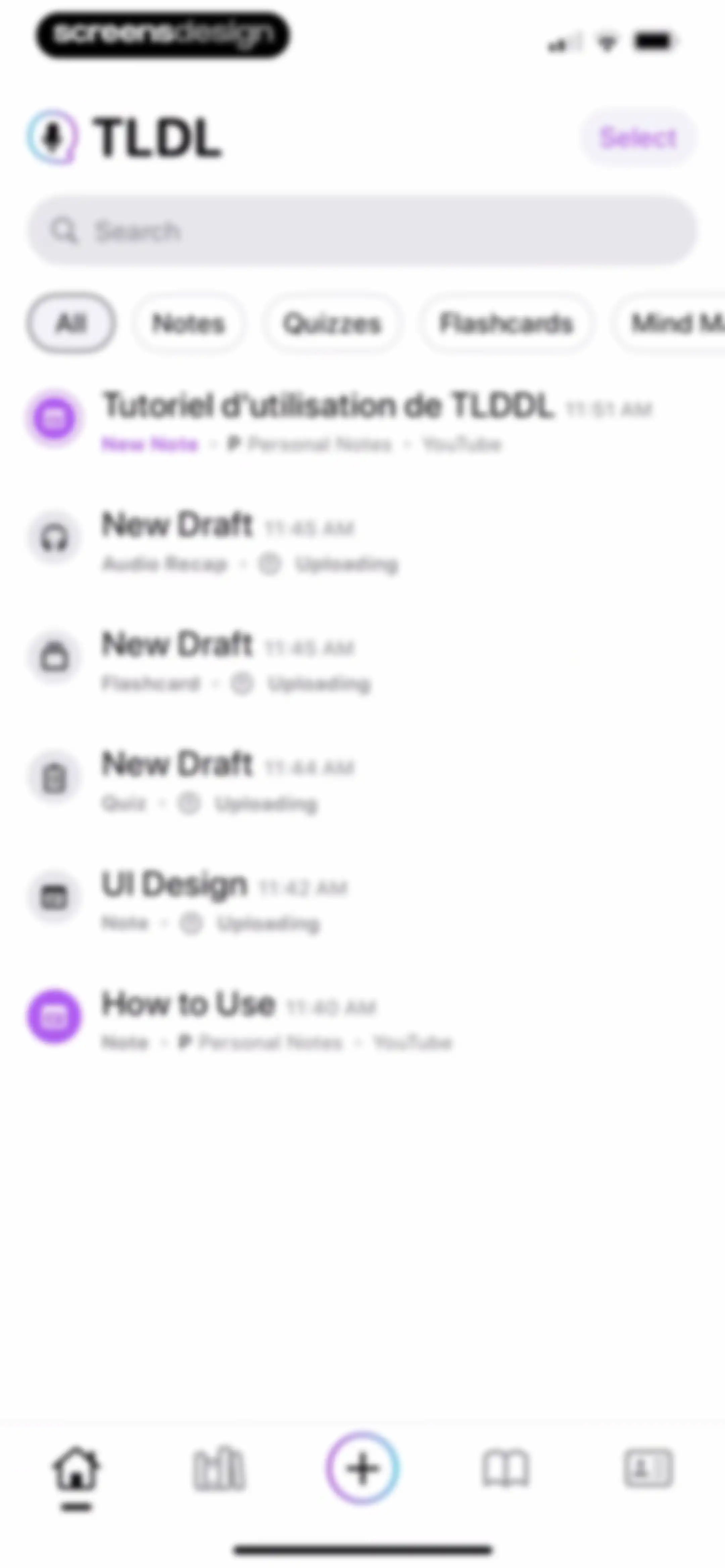 TLDL: AI Lecture Note Taker screen 100