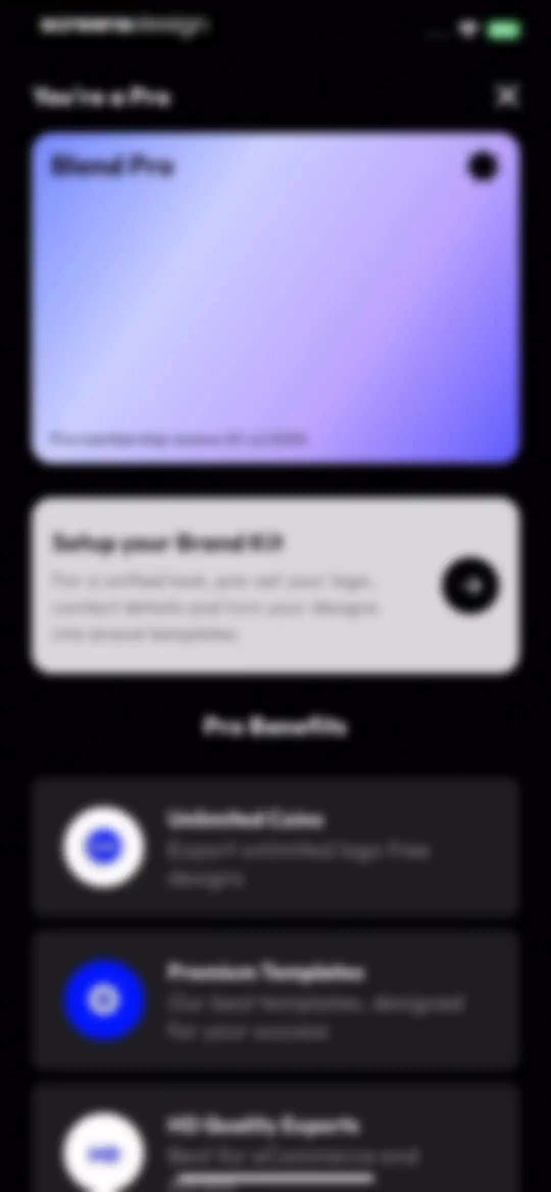 Blend: AI Models Logos Videos screen 103