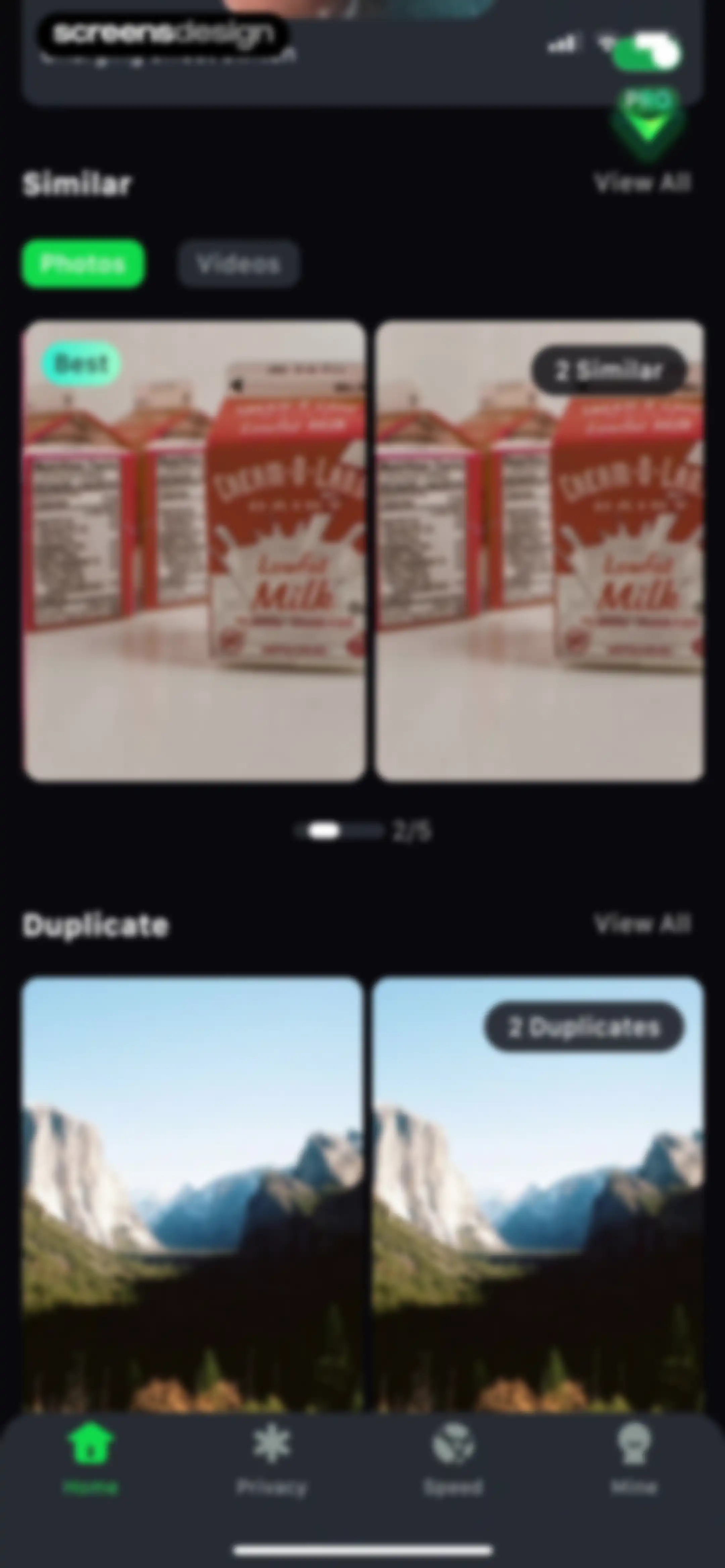 Device Care: Storage & Battery screen 100