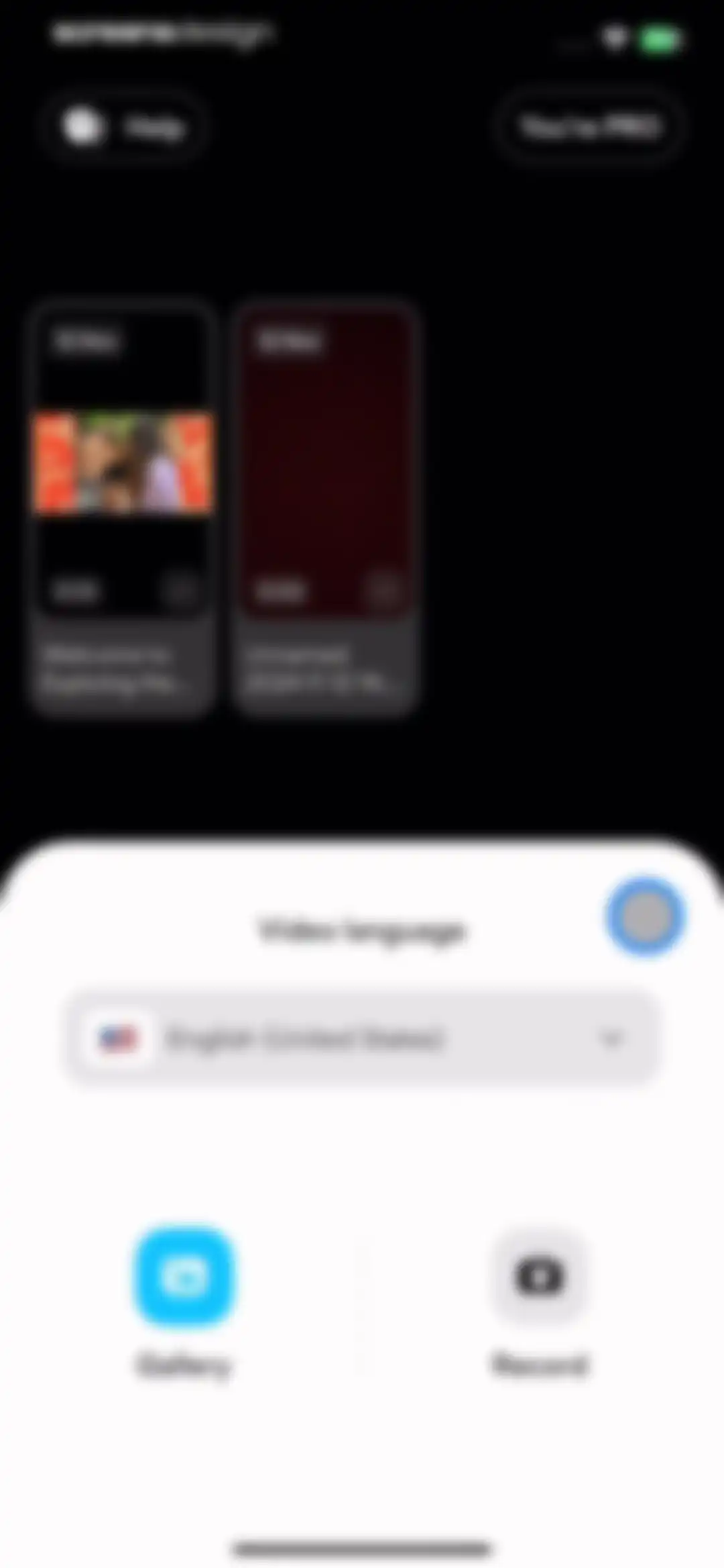 Liro: AI Video Caption Editor screen 52