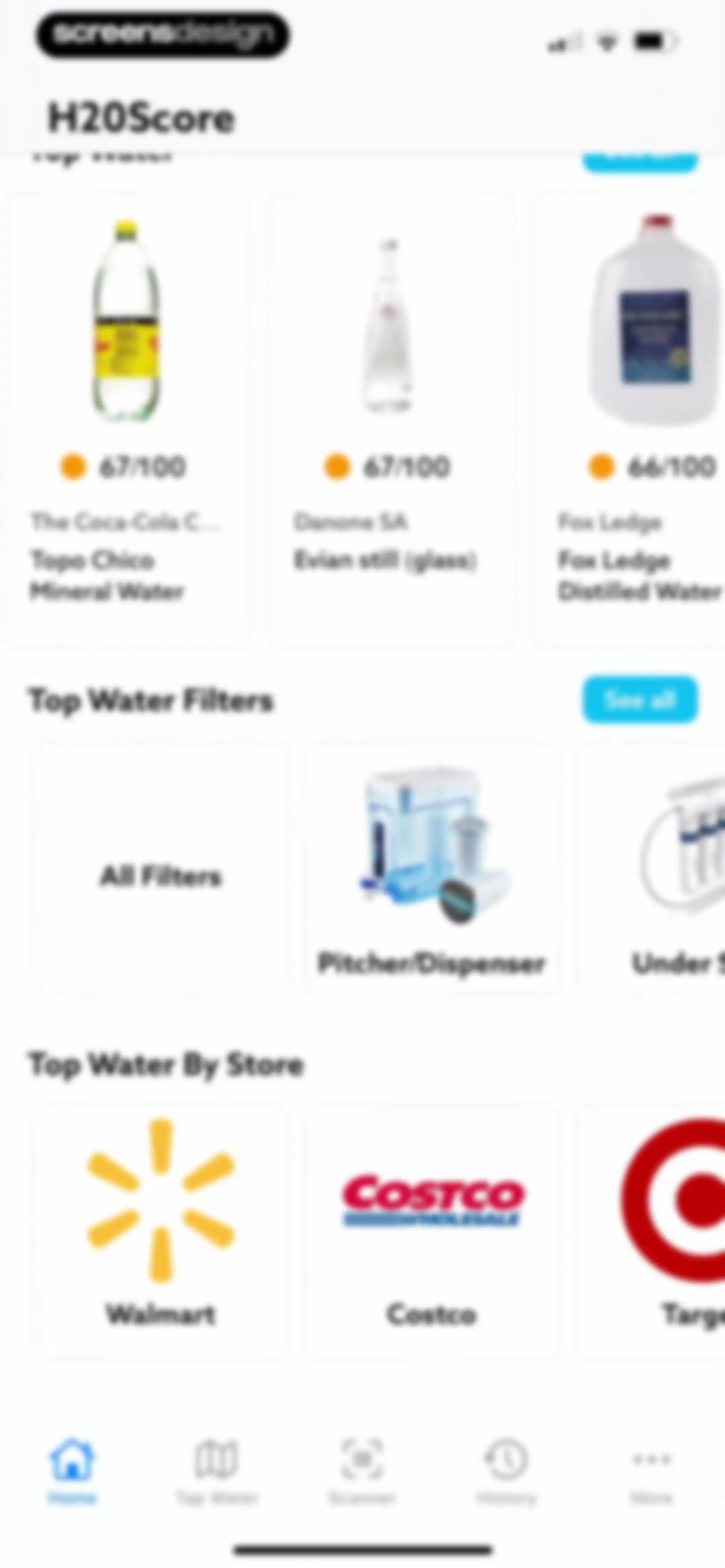 H20Score - Water Rankings screen 29