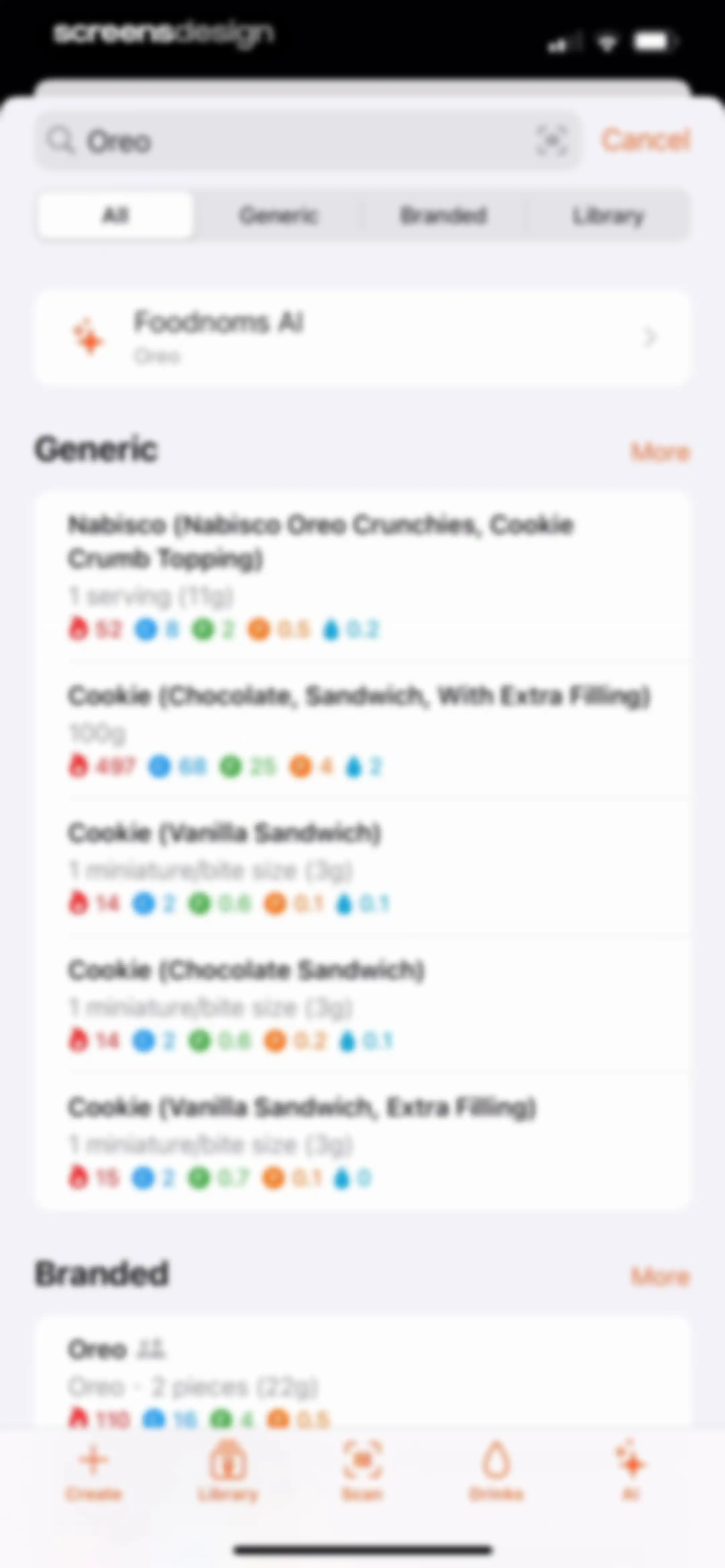 Nutrition Tracker: Foodnoms screen 38