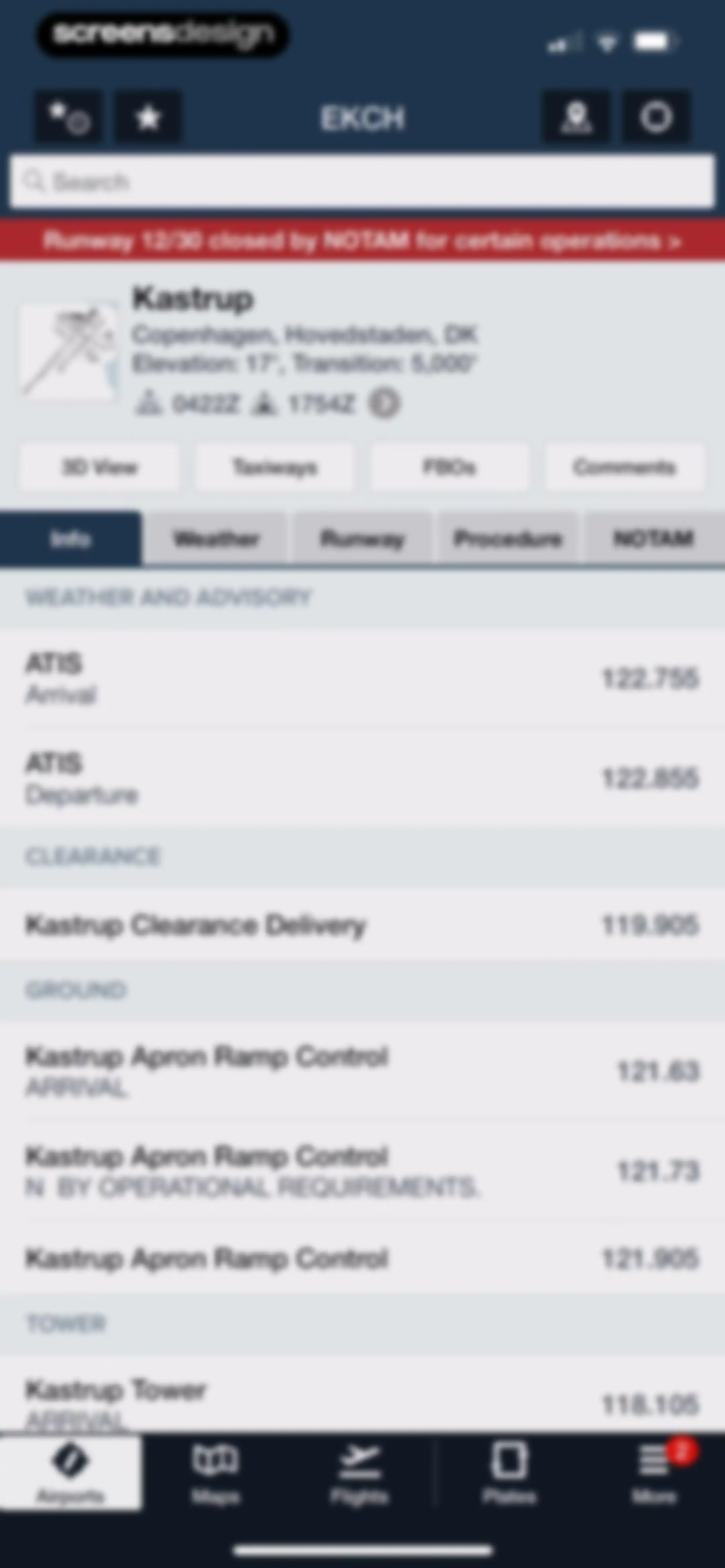 ForeFlight Mobile EFB screen 83