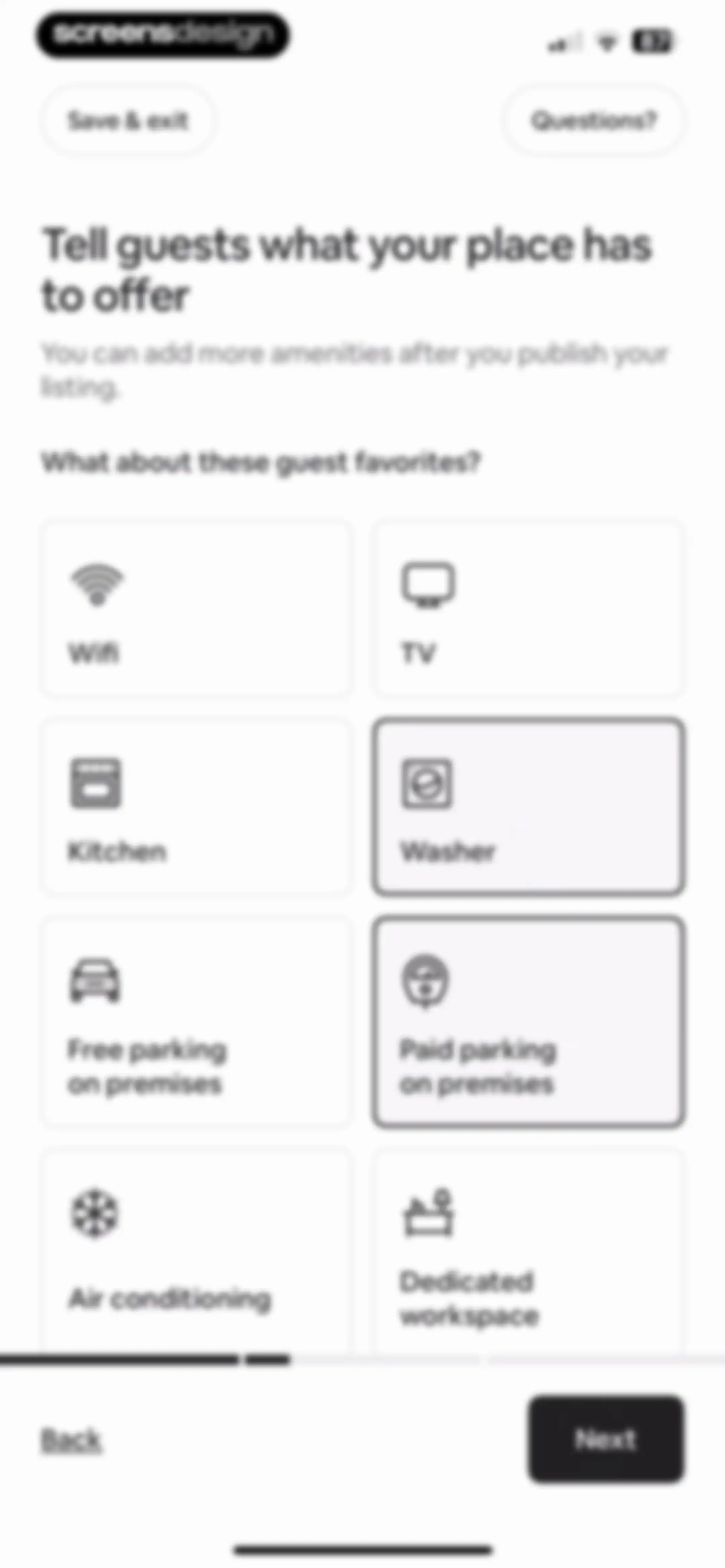 Airbnb screen 133