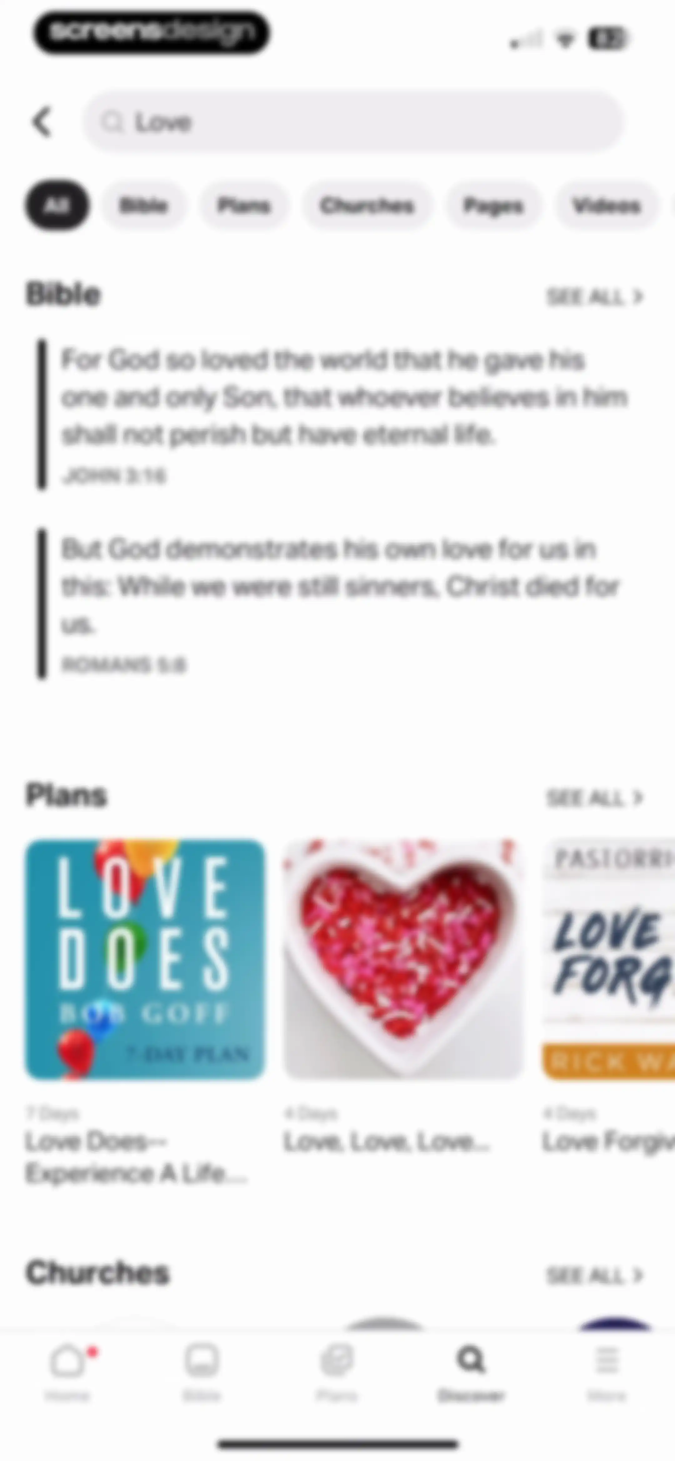 Bible screen 30