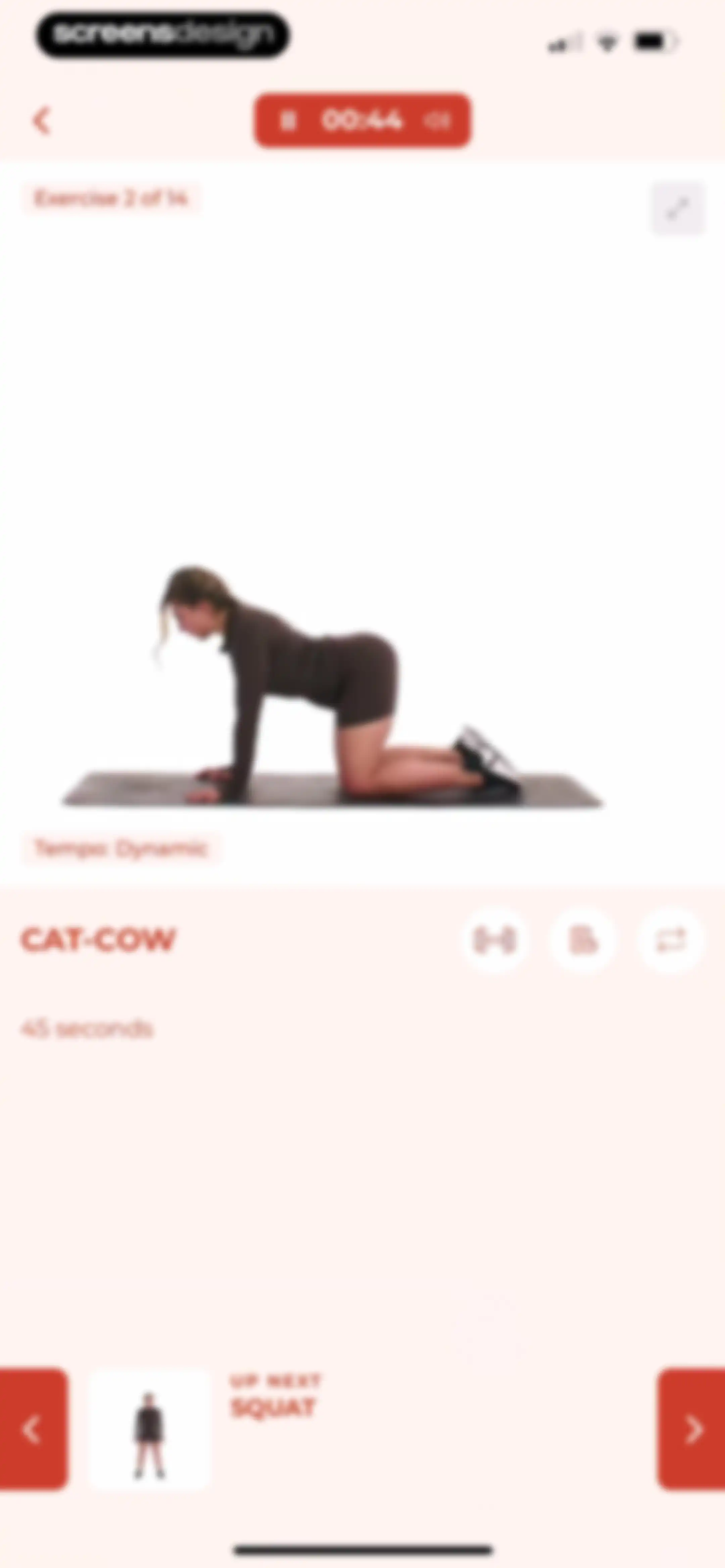 WeGLOW: Home Workout for Women screen 89