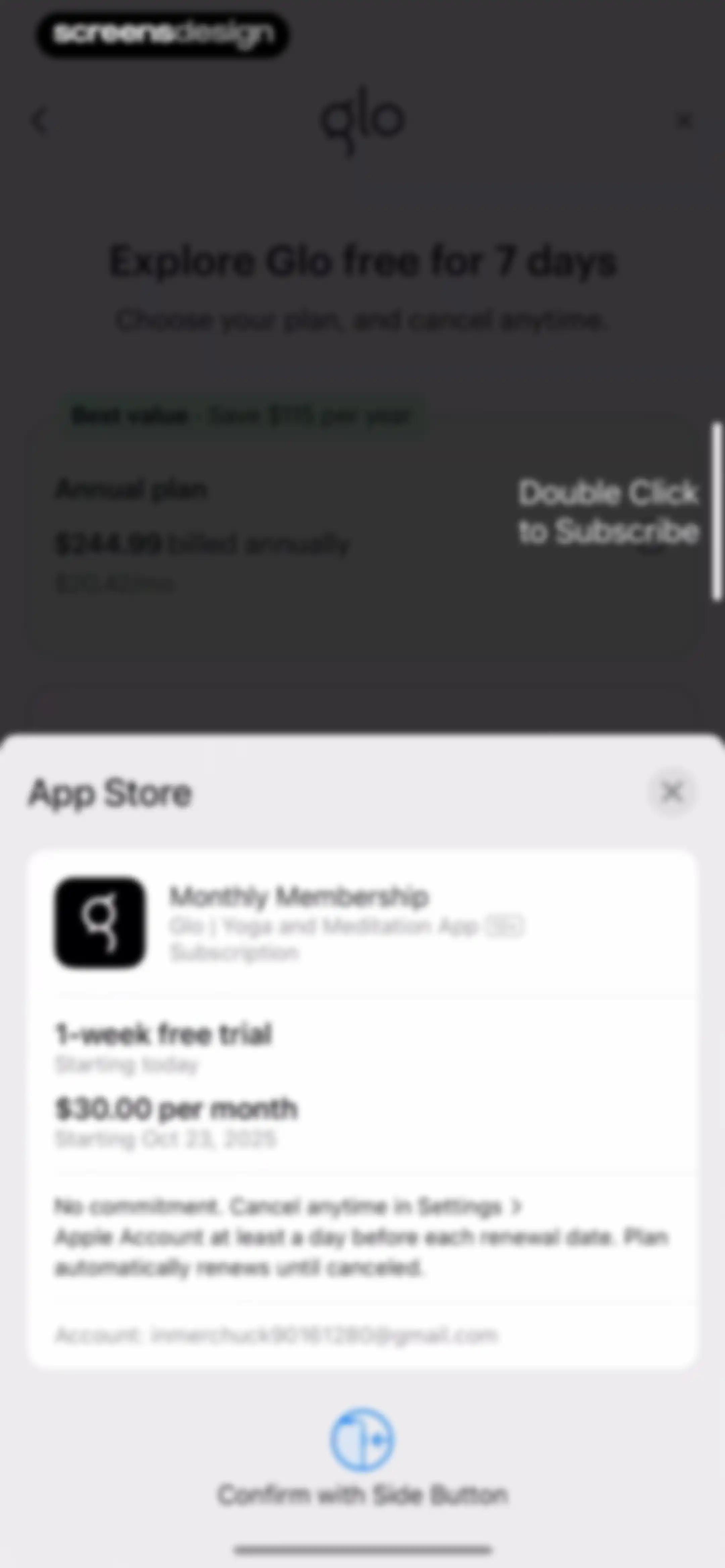 Glo | Yoga and Meditation App screen 14