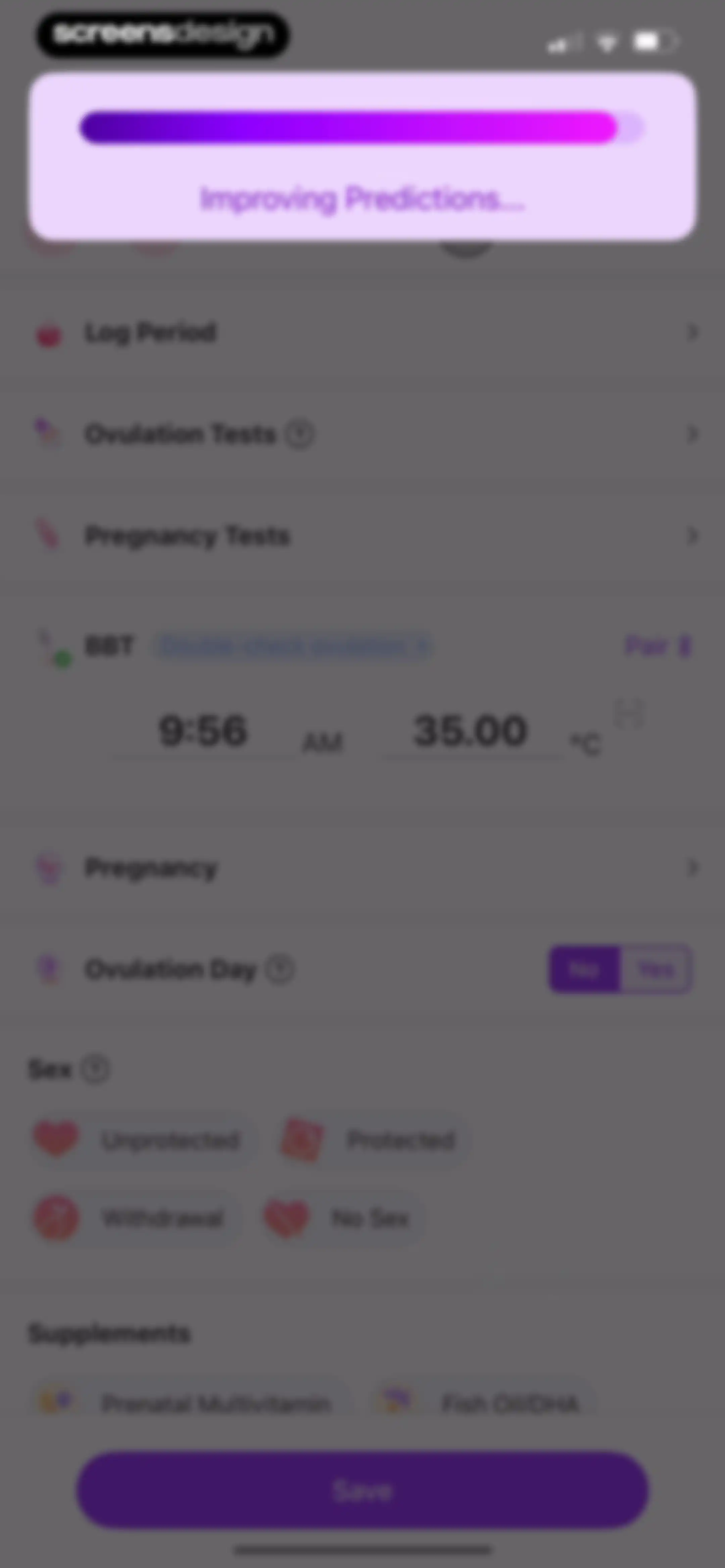 Premom-Ovulation Tracker, PCOS screen 71