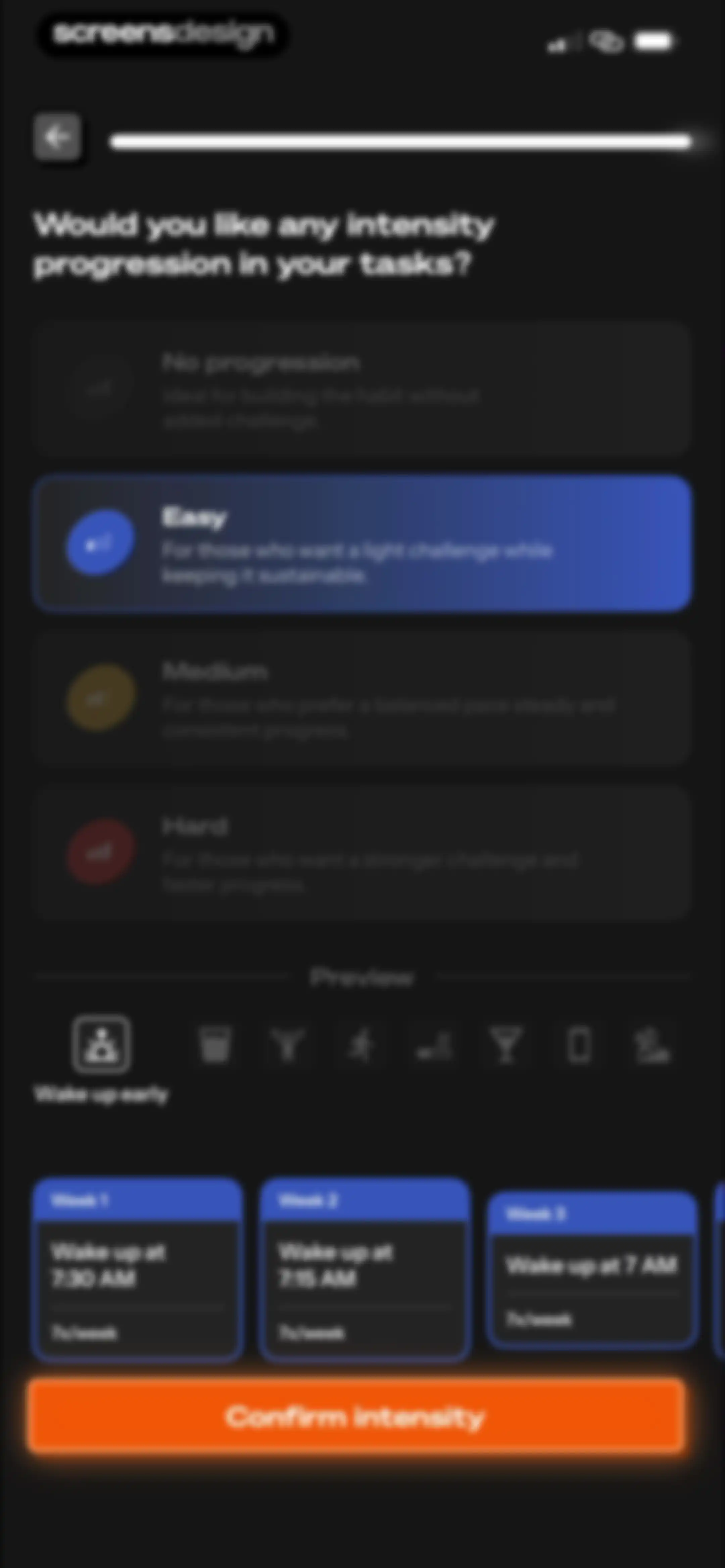 Life Reset: 66 Day Habit screen 64