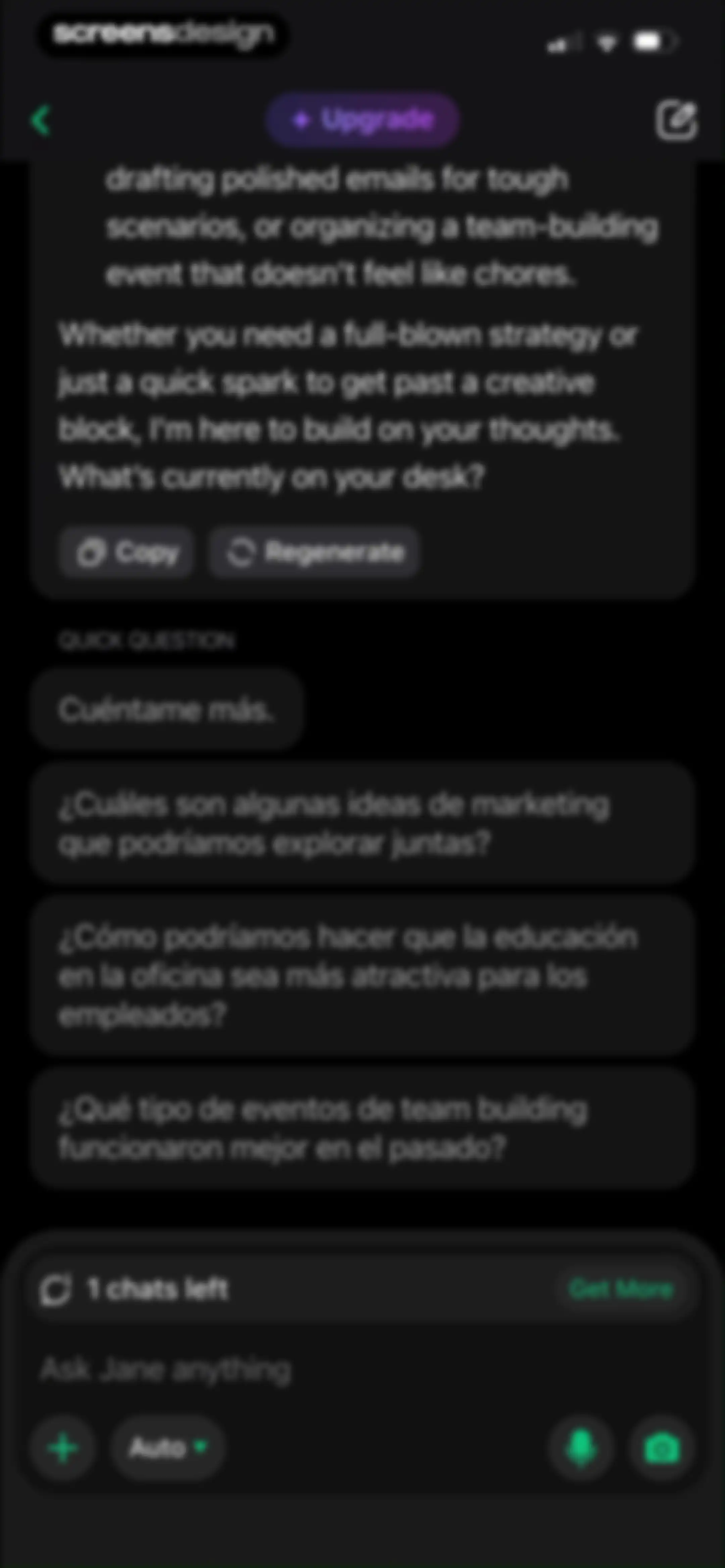 Chat AI 5: AI Agent & Video screen 25