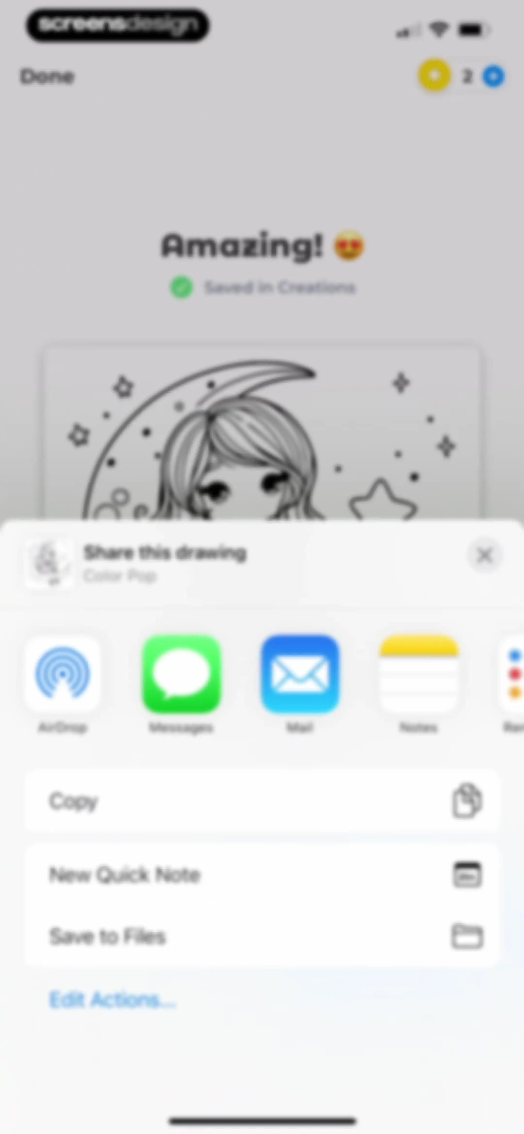 Color Pop: AI Coloring Book screen 113