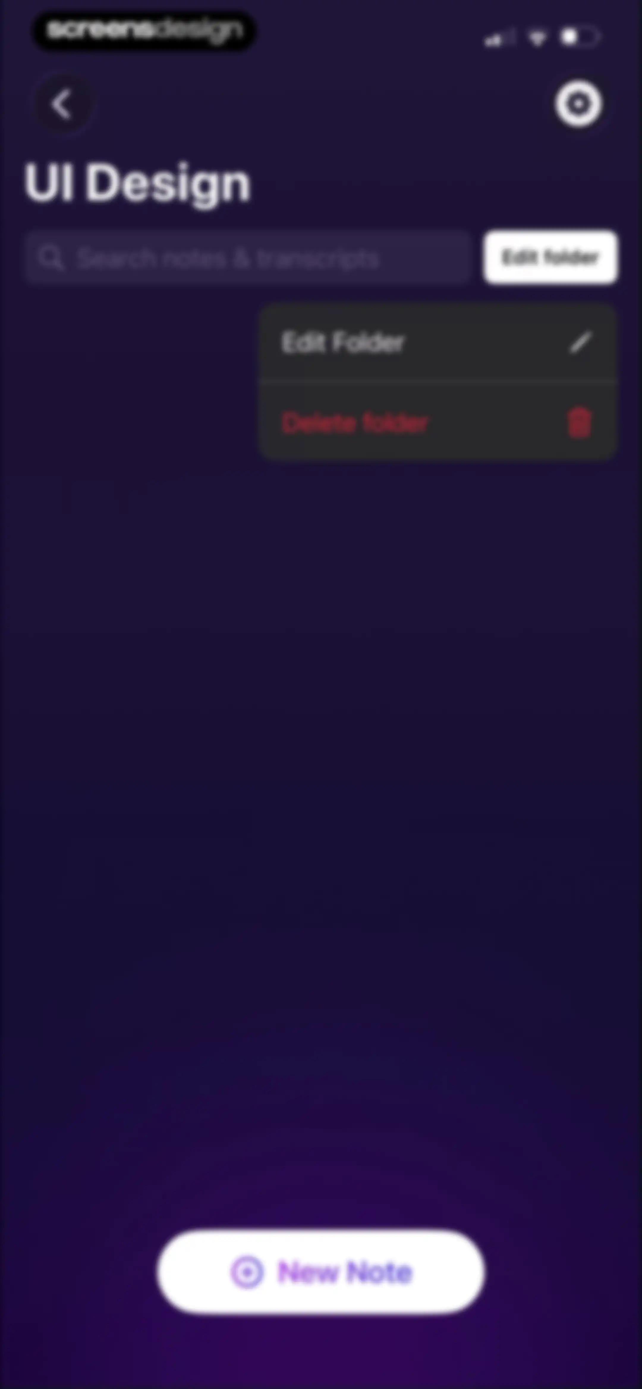 Kiwi AI - Notetaker screen 64