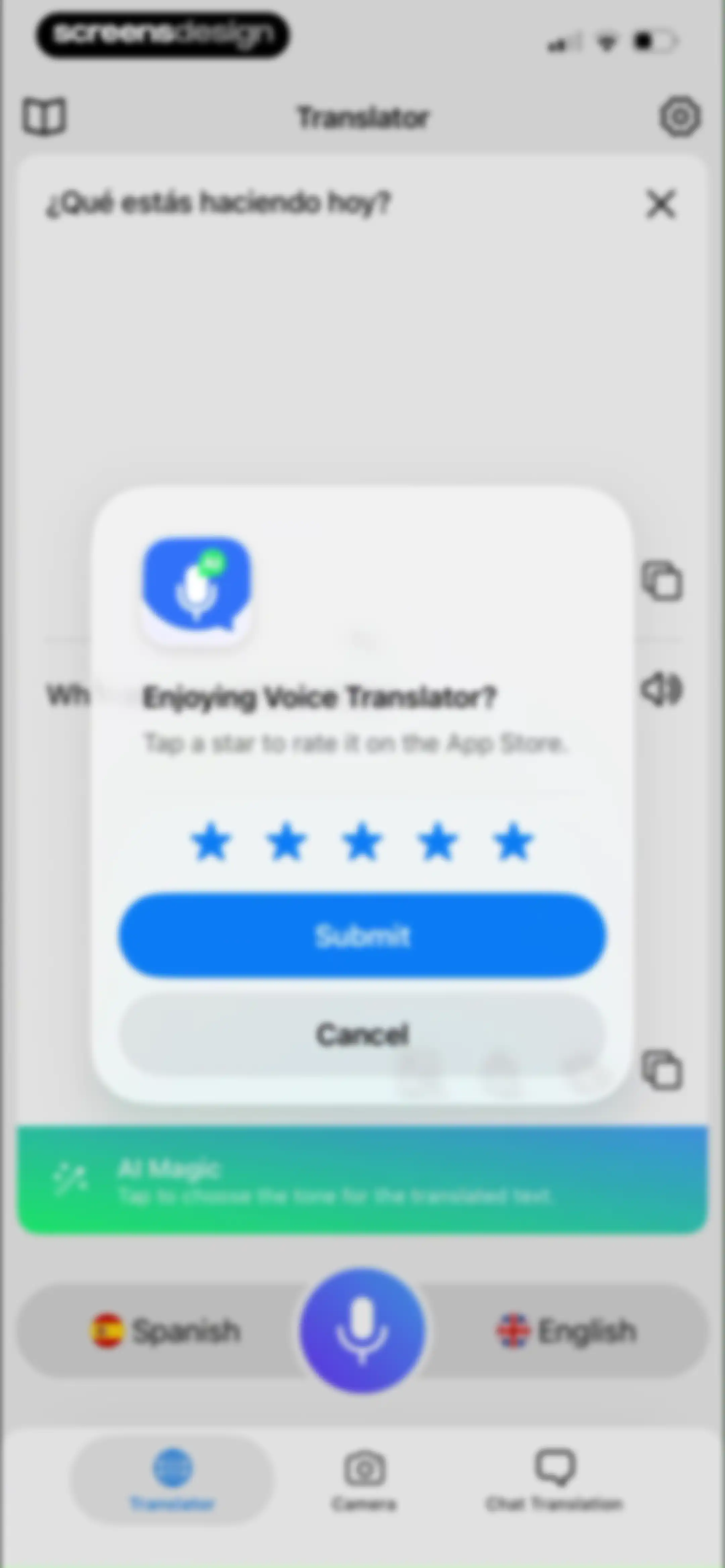 Voice Translator: AI Translate screen 19