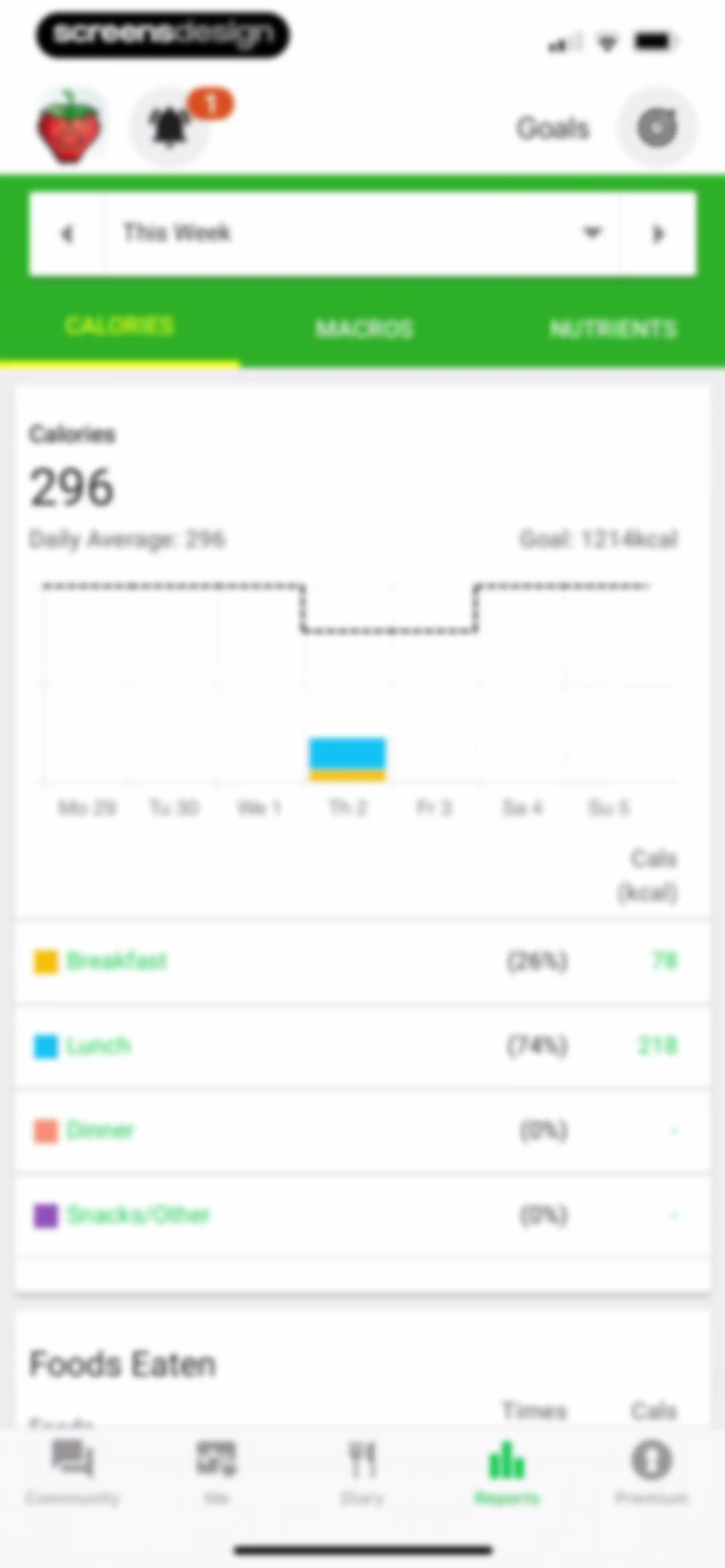 Calorie Counter by fatsecret screen 161