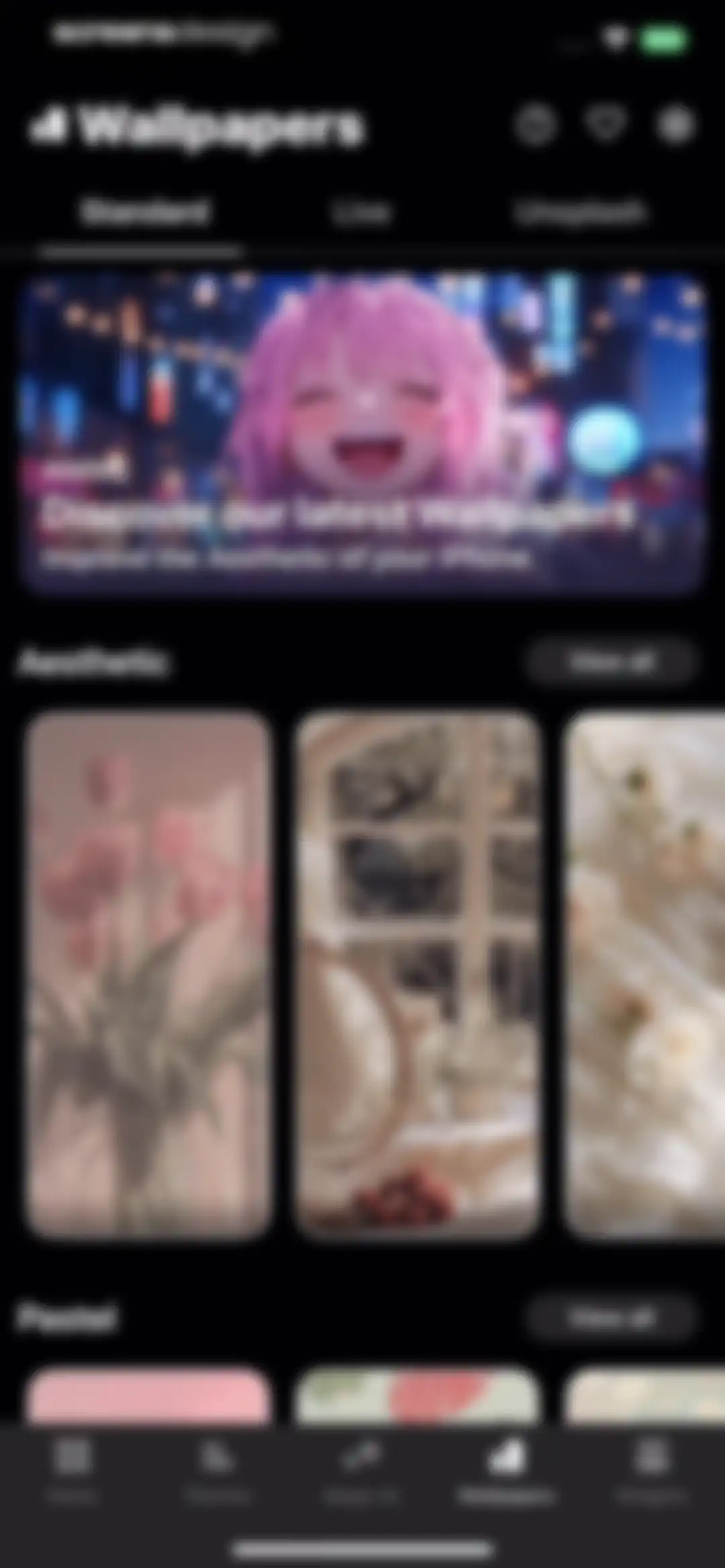 Aesthetic: App icons & Widgets screen 84