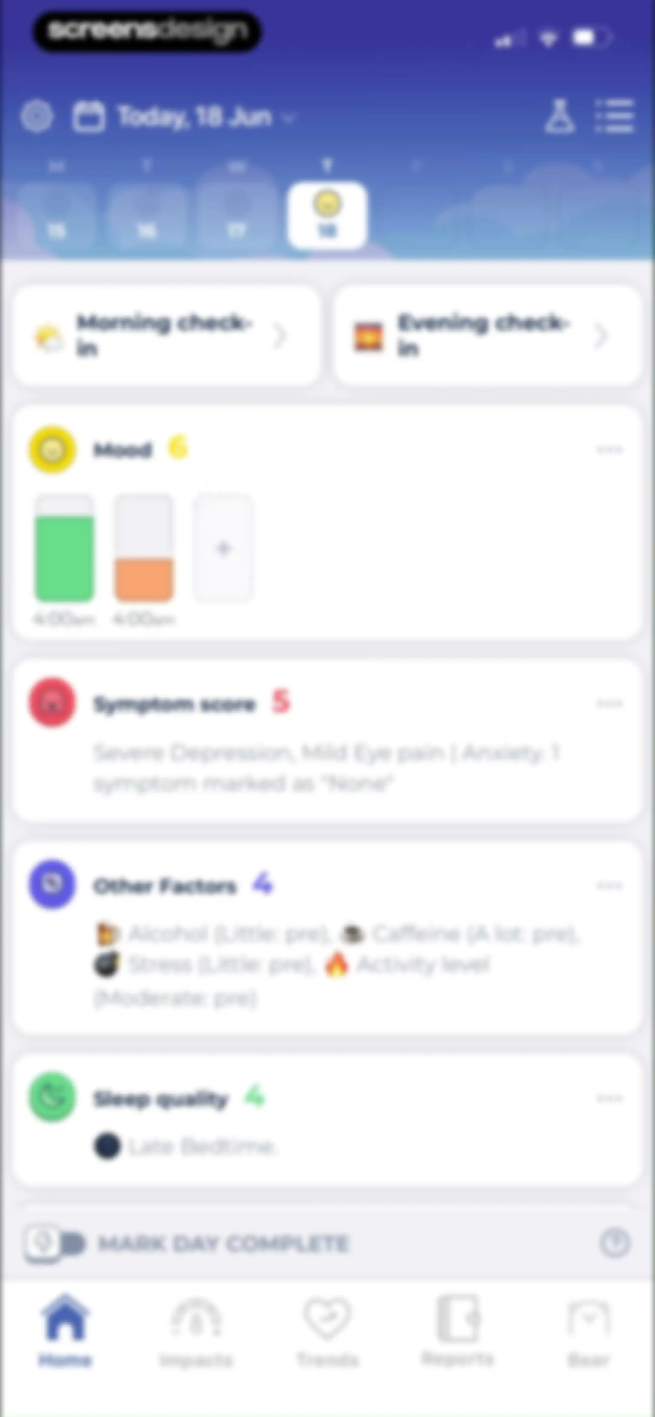 Bearable - Symptom Tracker screen 66