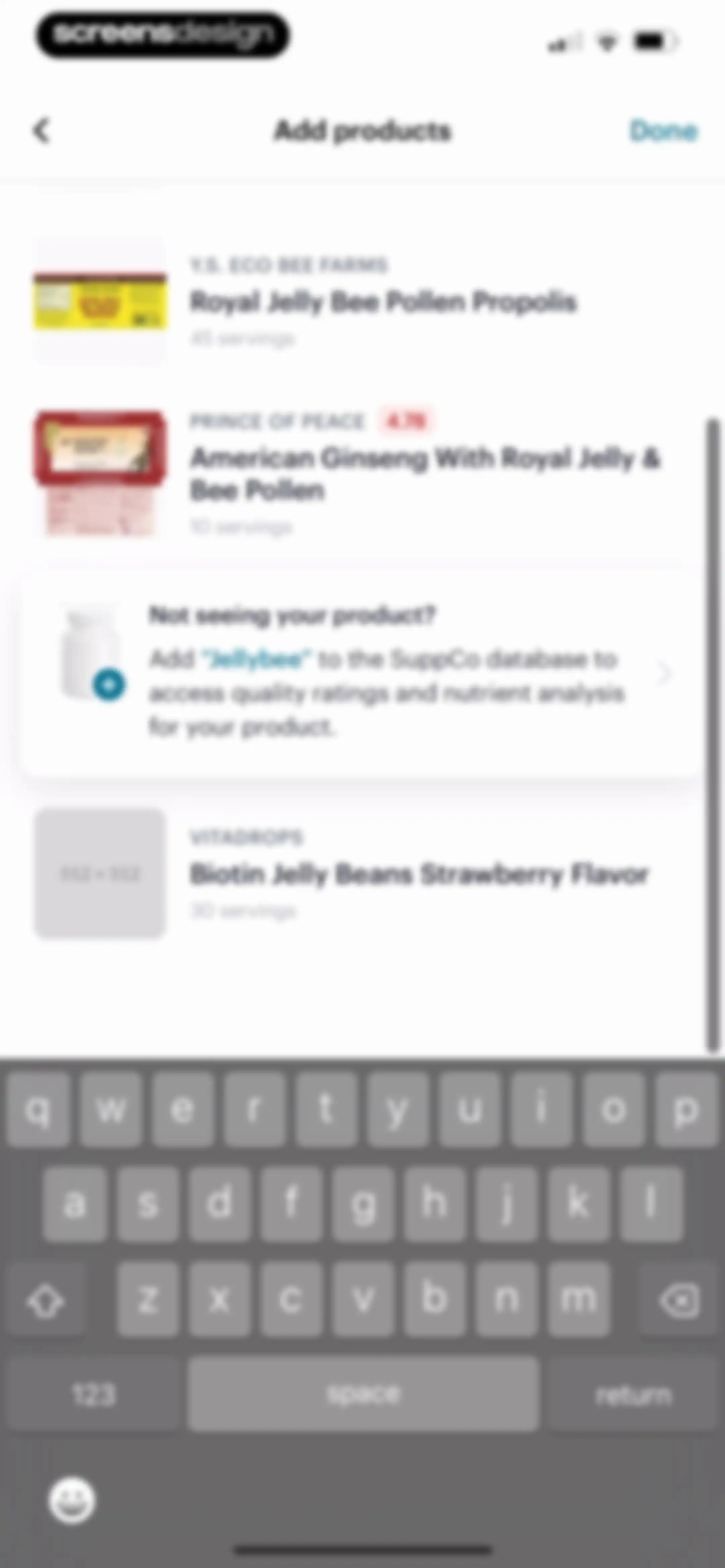 SuppCo: Supplement Scanner screen 28