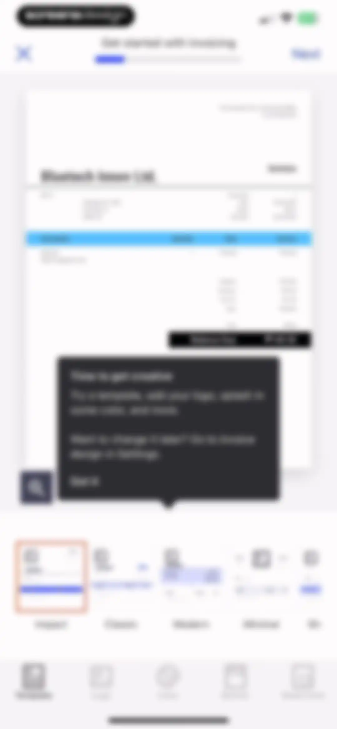 Invoice2go: Easy Invoice Maker screen 20