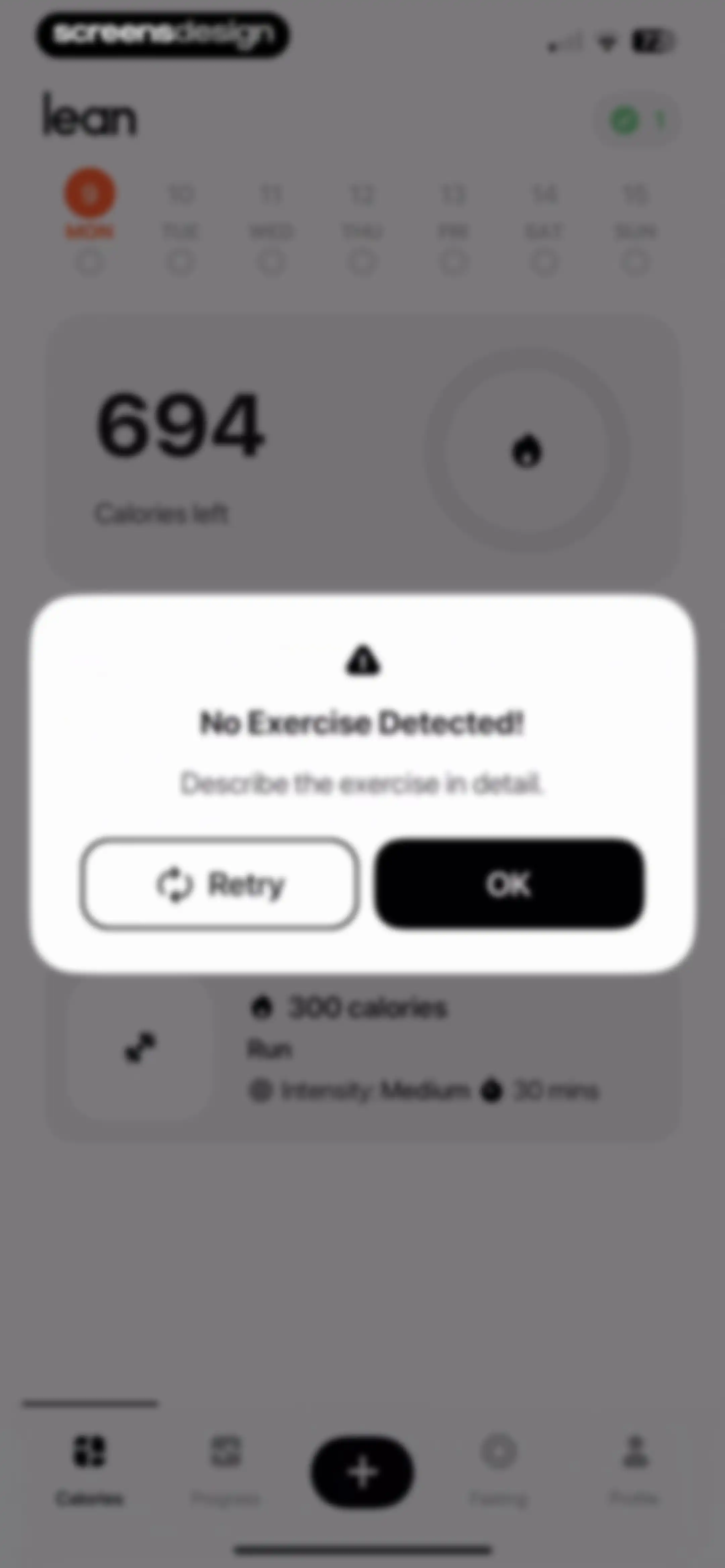 Lean: AI Macro Tracker screen 37