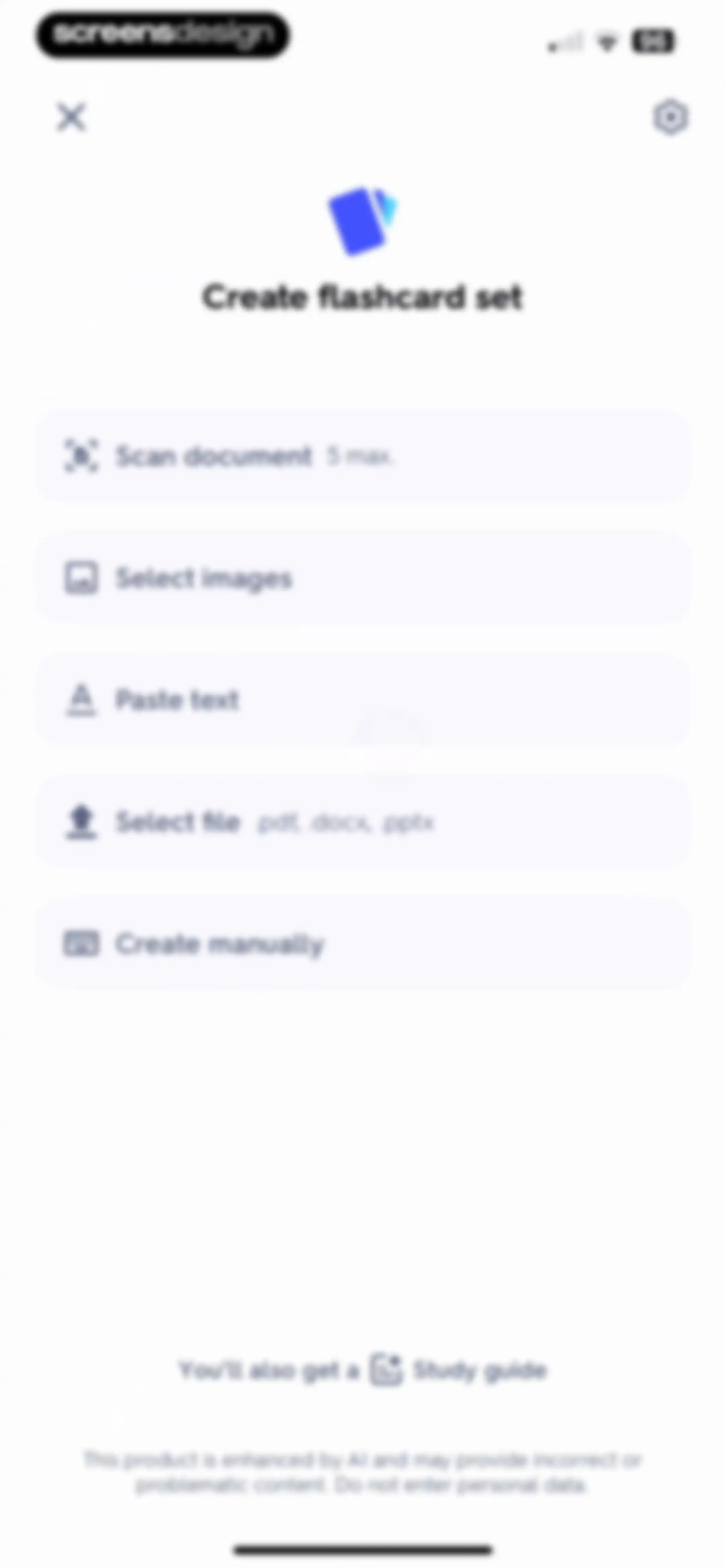 Quizlet: More than Flashcards screen 41